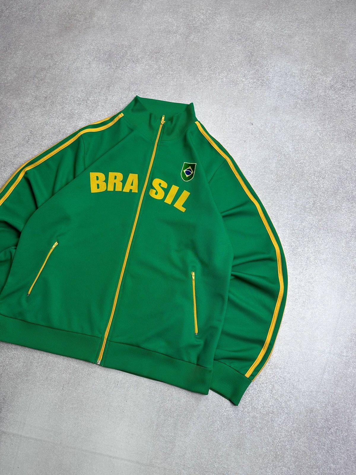 Vintage Vintage 90s Brasil Y2K Archive Zip Jacket M Size US M / EU 48-50 / 2 - 2 Thumbnail