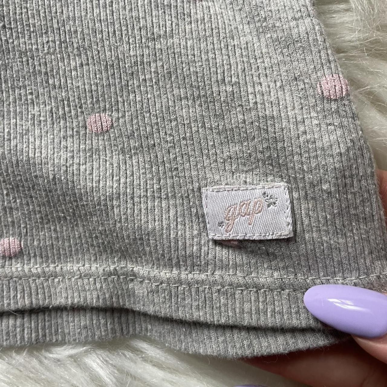 Gap Grey and Pink Polka Dot Tank Top Size XXL / US 16-18 / IT 52-54 - 6 Thumbnail