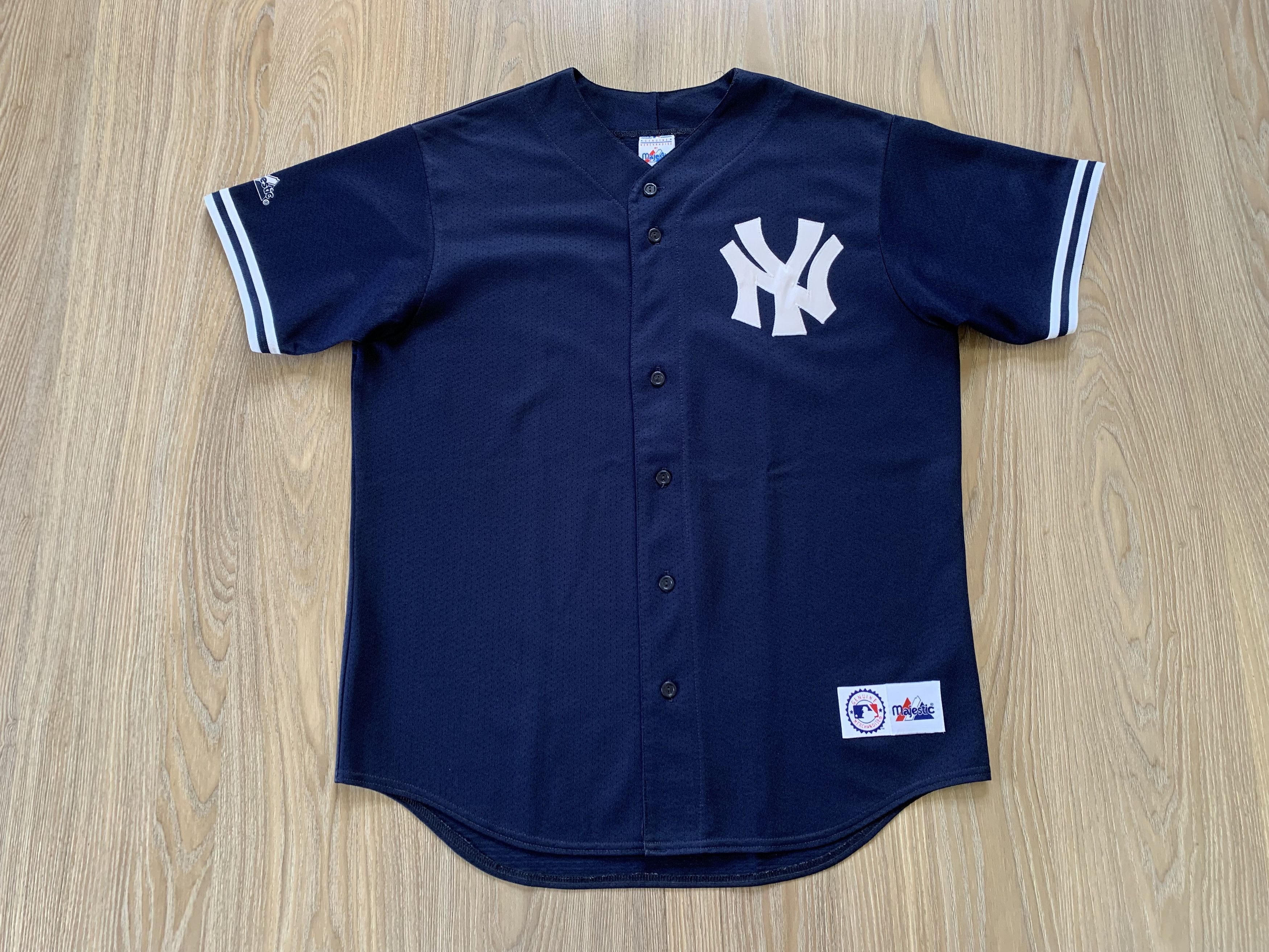 MLB × Majestic Vintage MLB Majestic New York Yankees Jersey Size US L / EU 52-54 / 3 - 2 Thumbnail