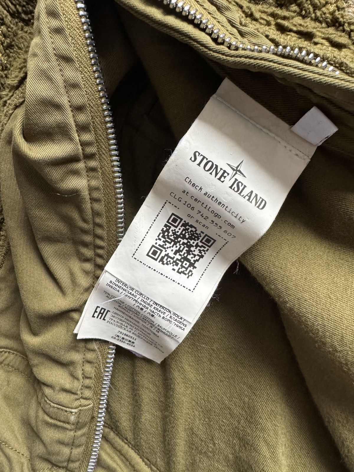 Stone Island Shadow Project Stone Island Shadow Project off-centre zip jumper Size US XL / EU 56 / 4 - 17 Thumbnail