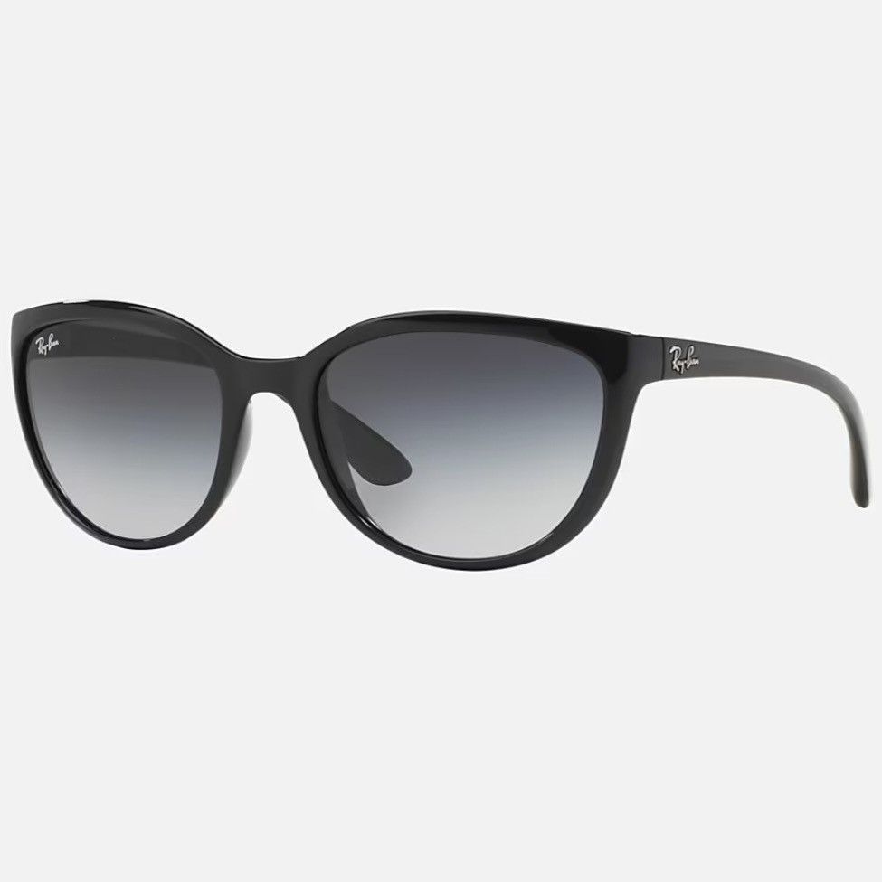 RayBan Ray Ban RB4167 601/8G 59 20 130 Polished Black Frame Gray Size ONE SIZE - 1 Thumbnail