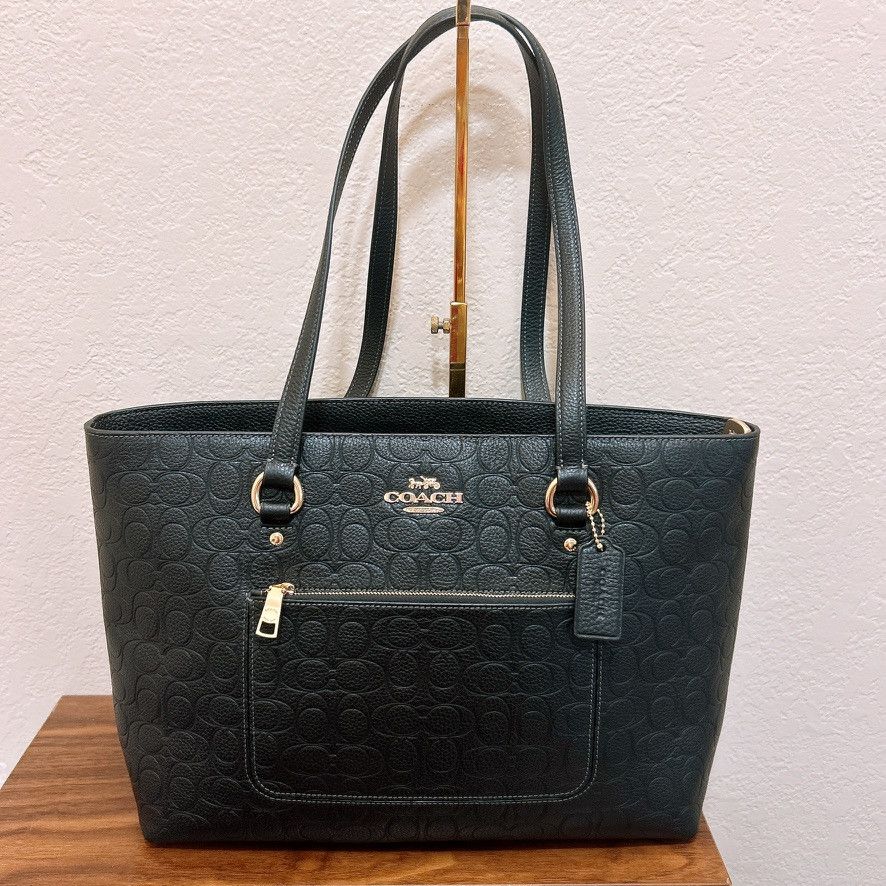 Coach Station Tote Bag In Signature Leather CDL99 Size ONE SIZE - 1 Thumbnail