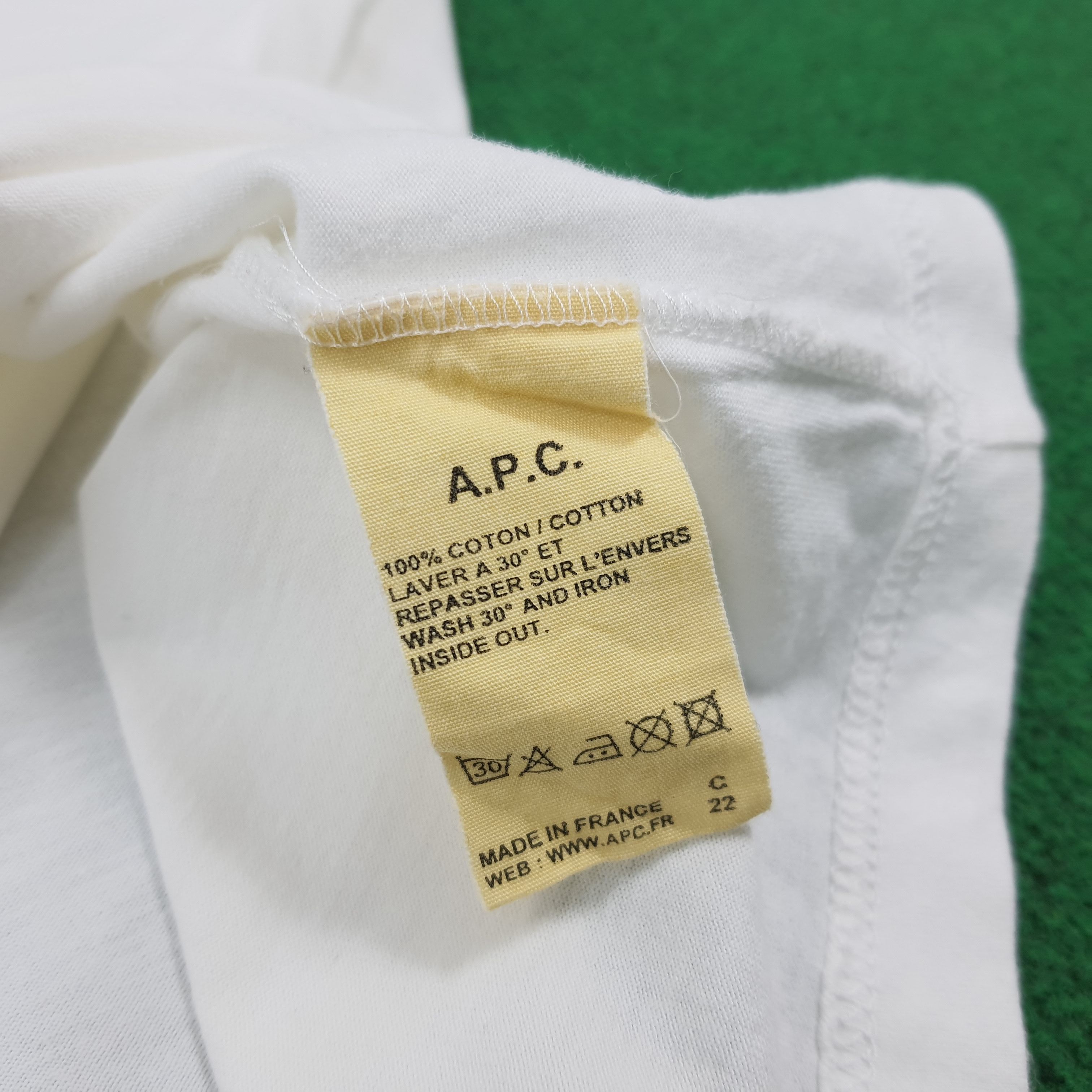 A.P.C. × Vintage Vintage A.P.C Kick Out The Jams Luxury Brand Tshirt Size US M / EU 48-50 / 2 - 5 Thumbnail