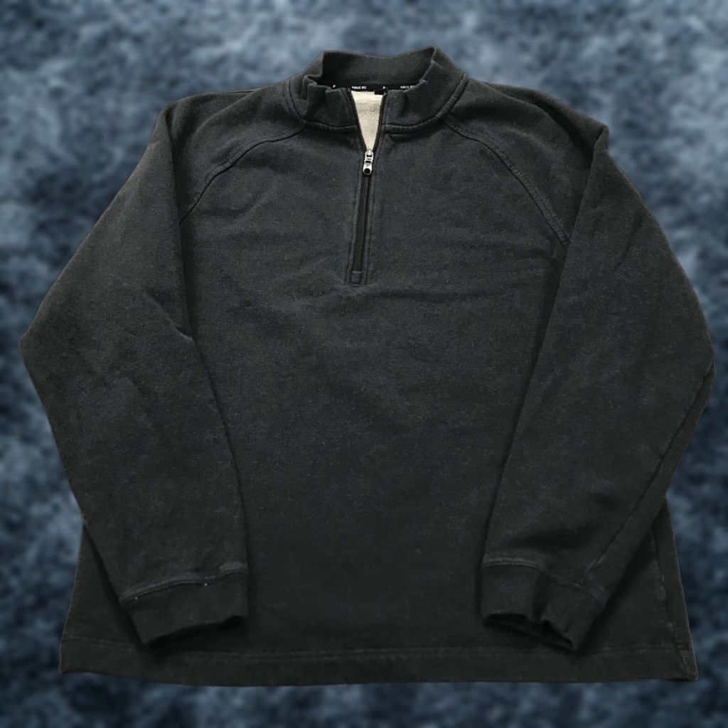 Vintage Public Rec Sweatshirt Mens XL Gray 1/4 Zip Pima Cotton Blend PR Shirt Mens XL Gray Public Rec Sweatshirt 1/4 Zip Cotton Blend Logo Sports Winter Size US XL / EU 56 / 4 - 1 Thumbnail