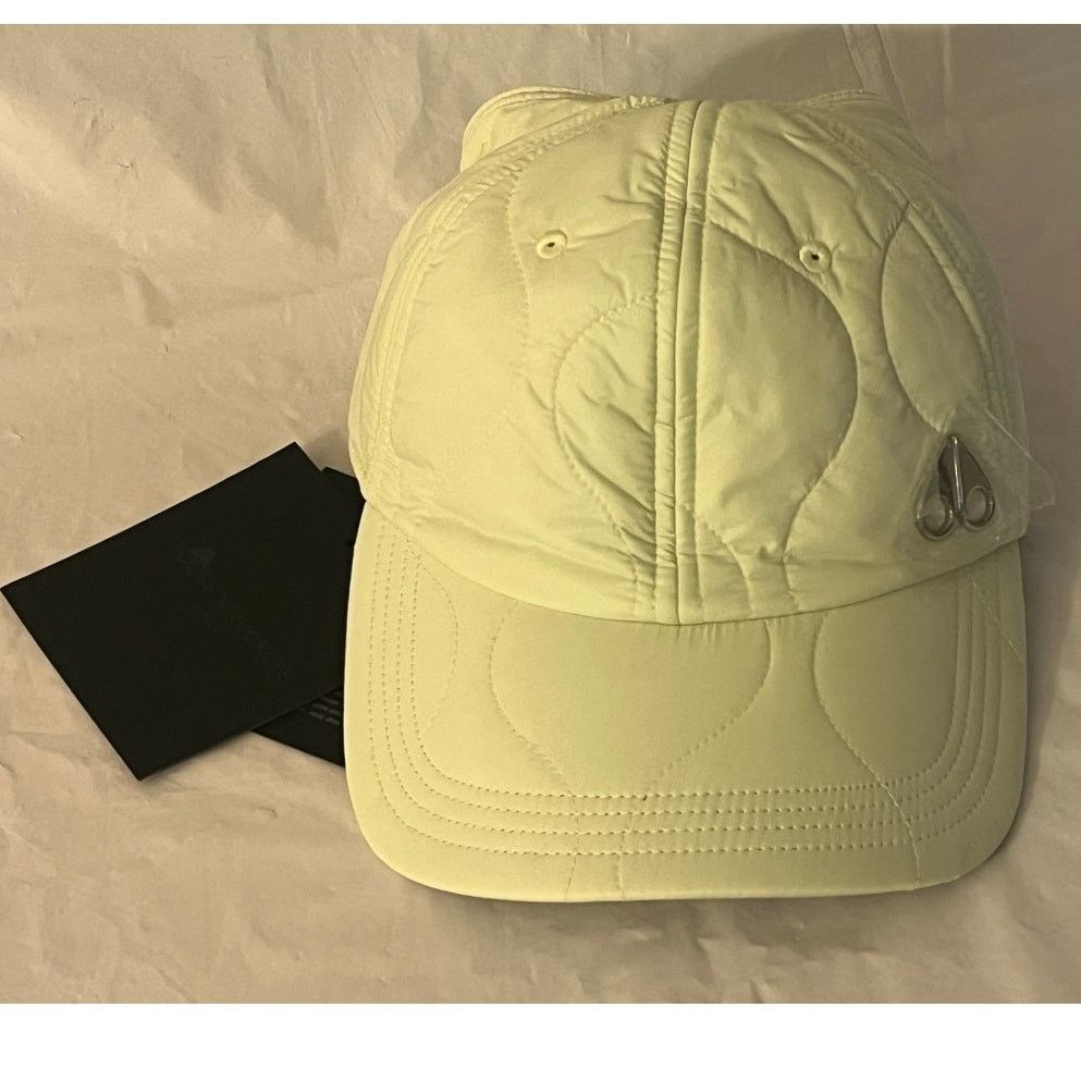 Moose Knuckles Moose Knuckles Rouge Beach Cap Hat Yellow/Canary Green NWT Size ONE SIZE - 1 Thumbnail