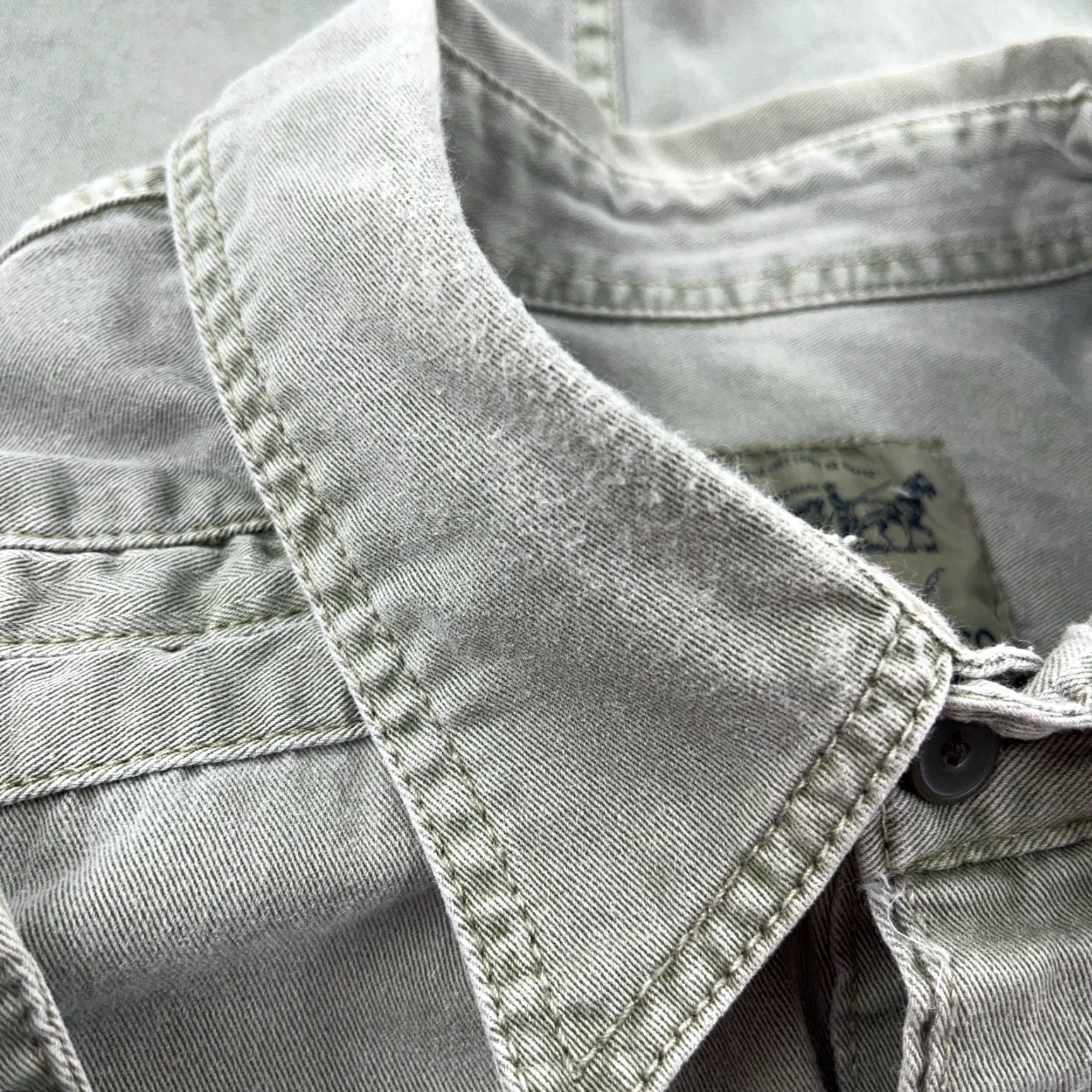 Levi's VINTAGE Levi’s Denim Western Shirt Mens XXL Green Button-Up Cowboy Y2K Size US XXL / EU 58 / 5 - 7 Thumbnail