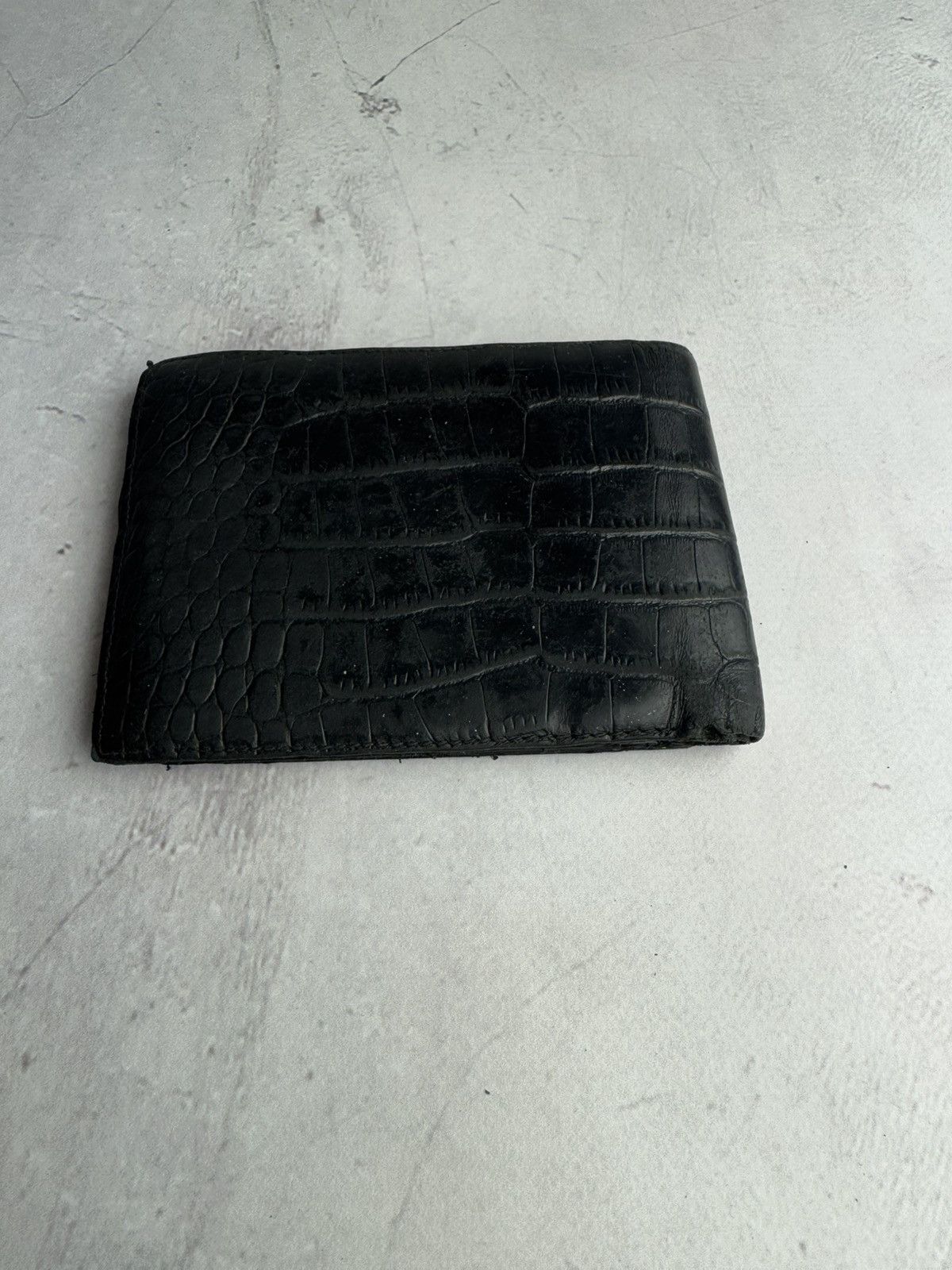 Pierre Cardin × Vintage Pierre Cardin Black Leather Bifold Wallet Size ONE SIZE - 7 Thumbnail