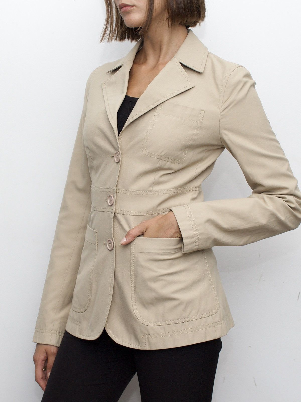 Miu Miu Miu Miu 2000’s Utility Blazer Jacket Size S / US 4 / IT 40 - 9 Thumbnail
