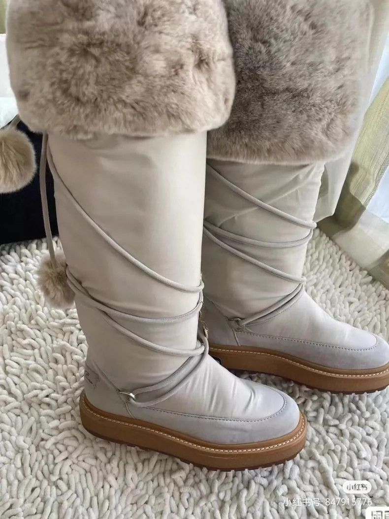 Loro Piana LORO PIANA Long boots for snow Size US 5.5 / IT 35.5 - 2 Thumbnail