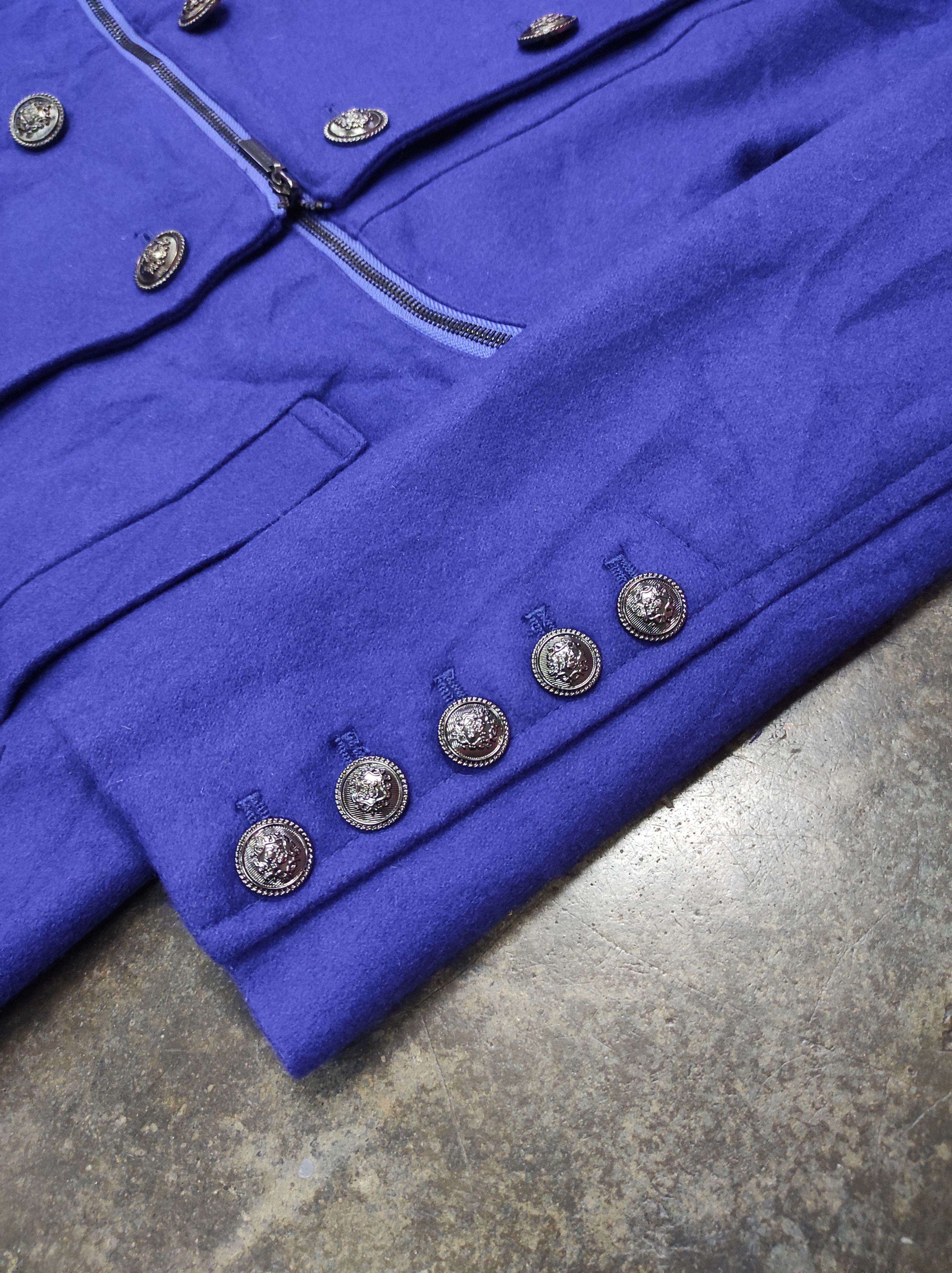 Japanese Brand CECIL MC BEE DOUBLE BREASTED MILITARY PEACOAT OVERCOAT Size M / US 6-8 / IT 42-44 - 3 Thumbnail