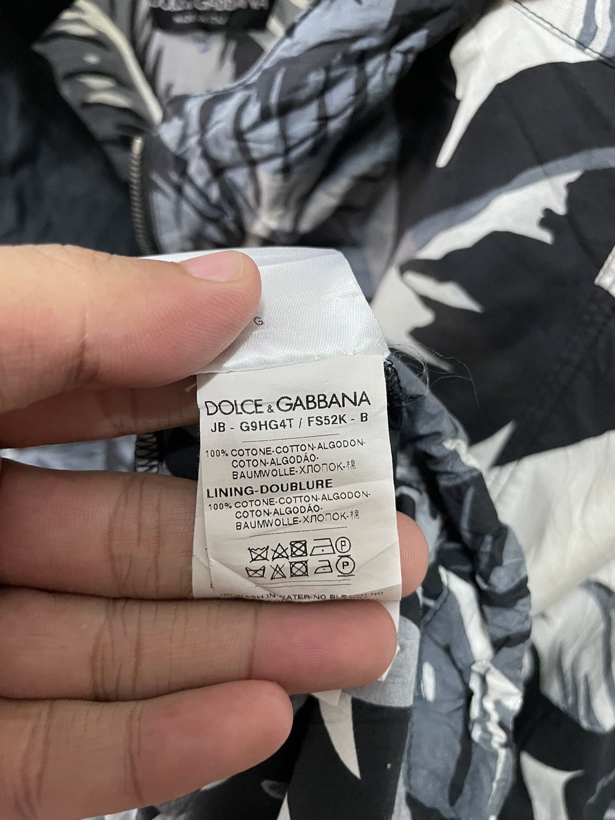 Dolce & Gabbana Dolce & Gabbana Winbreaker Size US L / EU 52-54 / 3 - 13 Thumbnail
