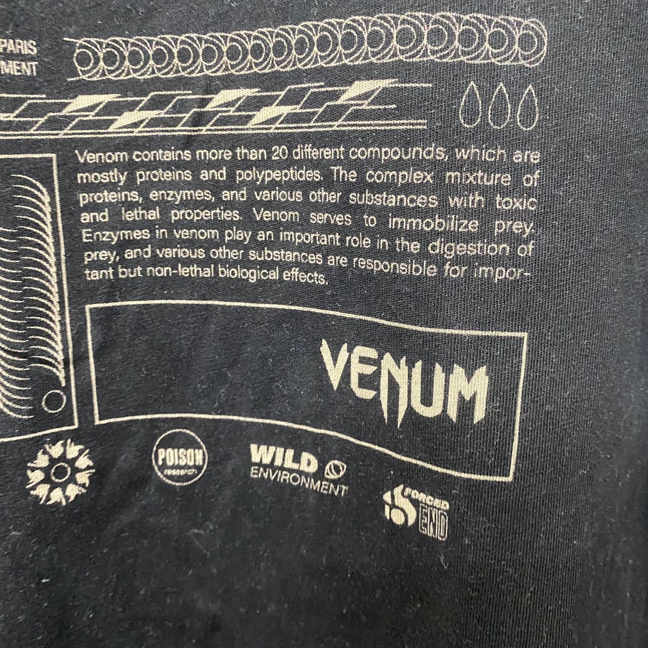 Worldwide Youth Vintage Venum Worldwide Impact Streetwear Tshirt Size US XL / EU 56 / 4 - 6 Thumbnail
