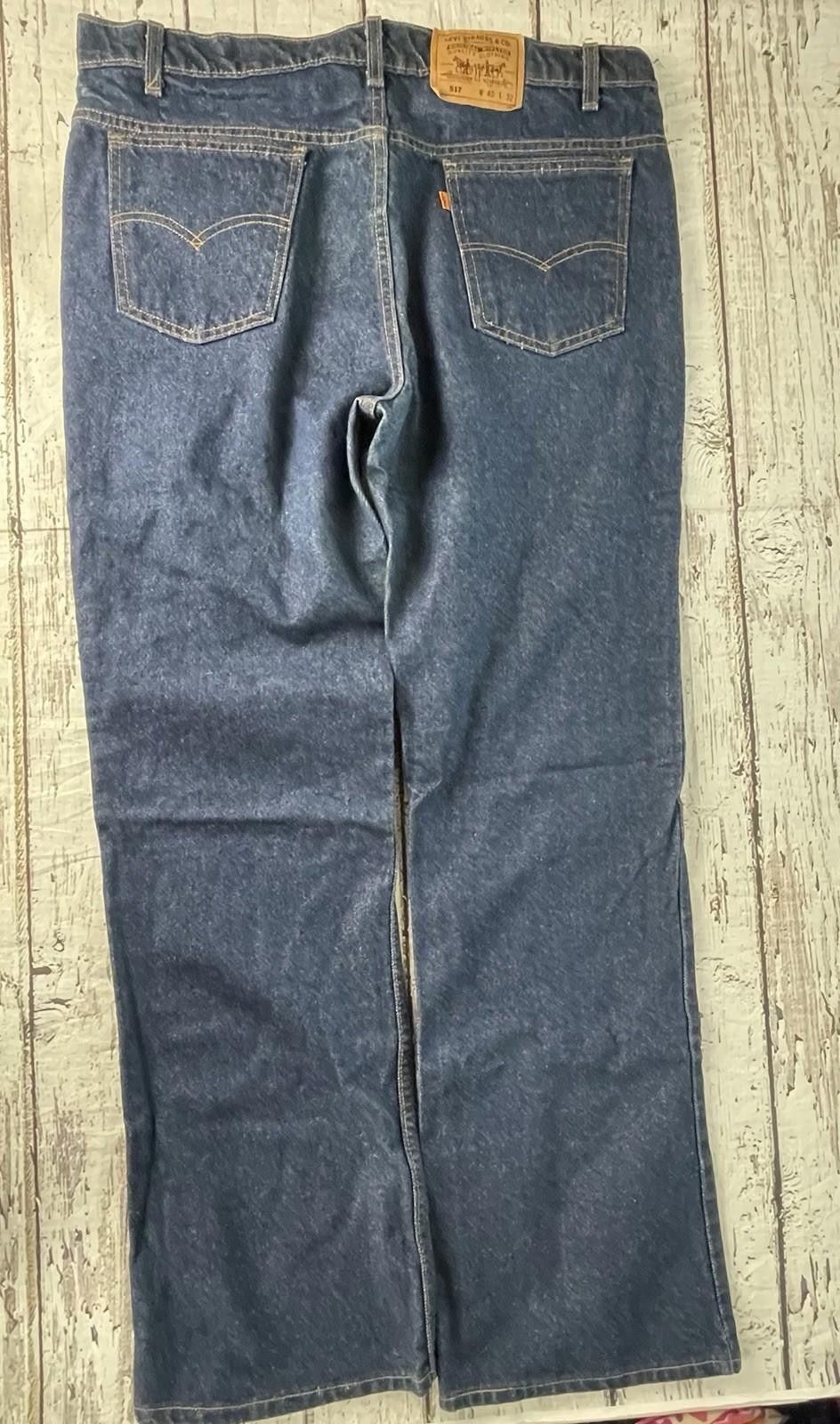 Levi's Levi's 517 40X32 Vintage 90's USA Made Orange Tab Jeans Size US 40 / EU 56 - 5 Thumbnail