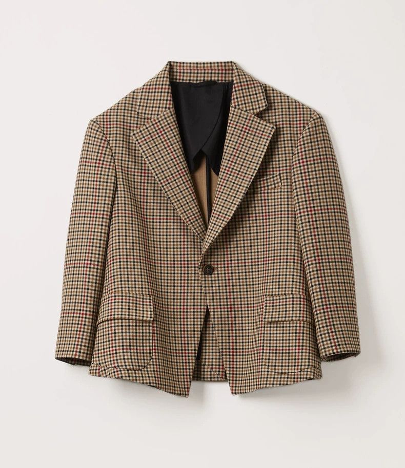 Vivienne Westwood Vivienne Westwood Vintage plaid nine-sleeve suit jacket Size M / US 6-8 / IT 42-44 - 1 Thumbnail