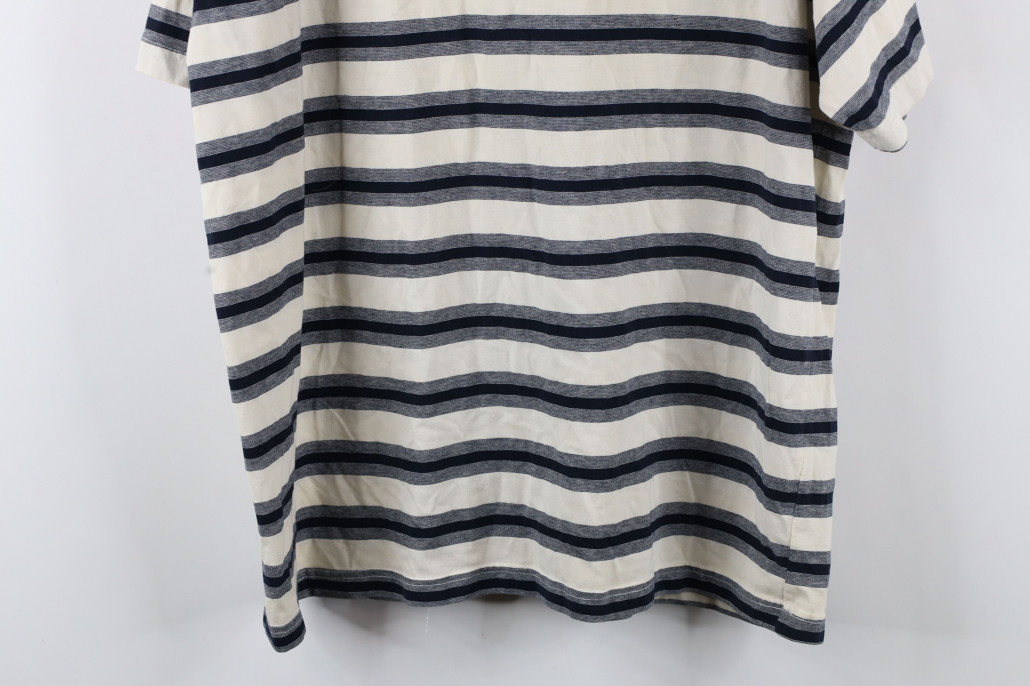 Vintage Vintage 90s Streetwear Striped Knit Collared Polo Shirt Size US XXL / EU 58 / 5 - 13 Thumbnail