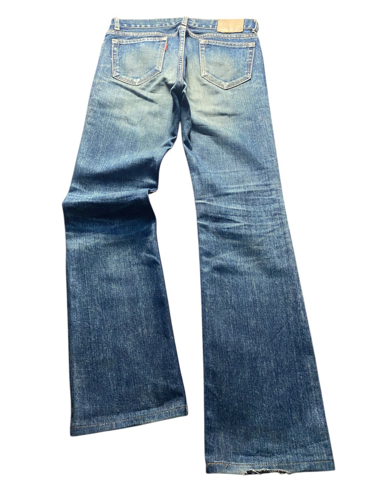 Japanese Brand Japanese Brand D’un Da dix Mud Wash Bootcut Style Jeans Size US 30 / EU 46 - 2 Thumbnail