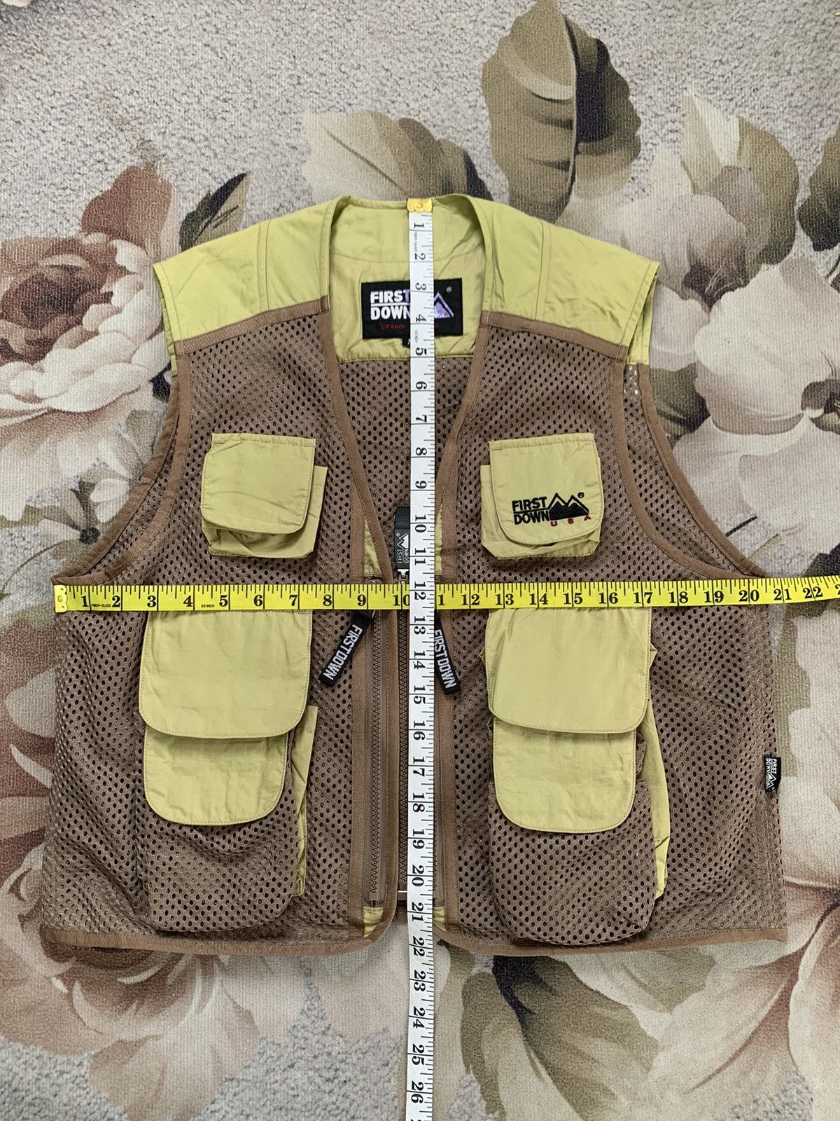 Other First Down Usa Multipockets Netting Style Vest Size US M / EU 48-50 / 2 - 9 Thumbnail