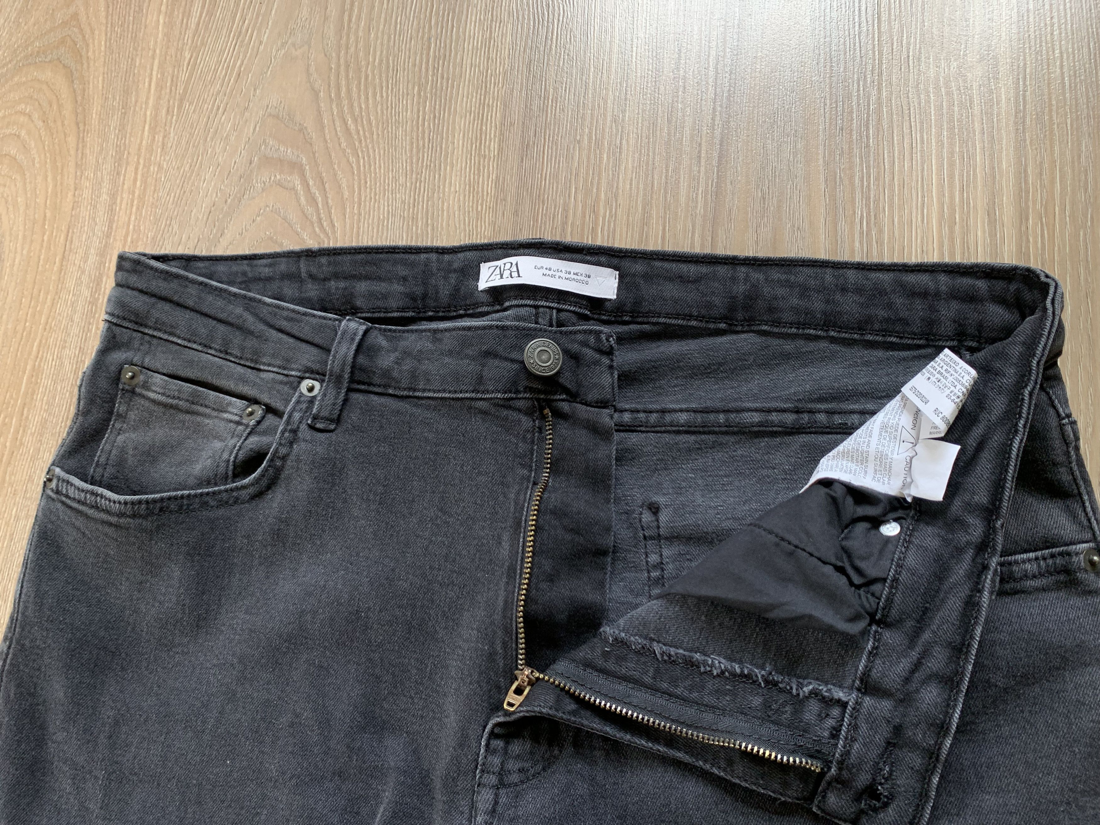 Zara Zara Man Stretch Denim Jeans Size US 38 / EU 54 - 5 Thumbnail