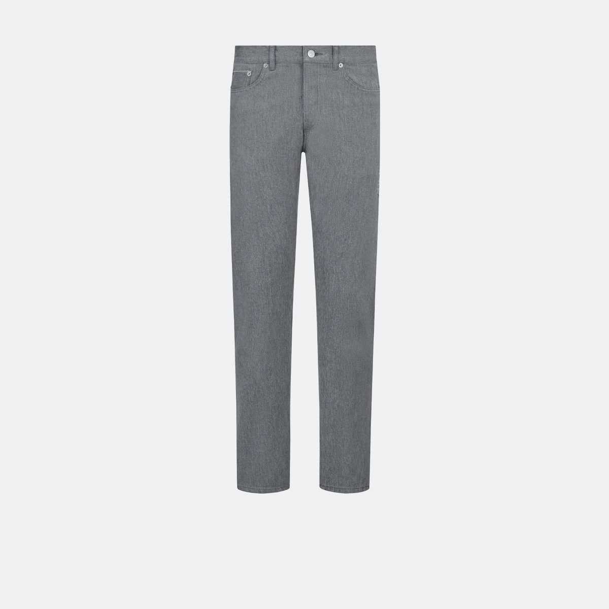 image of Dior O1Bcso1Str0524 Denim In Gray in Grey, Men's (Size 38)