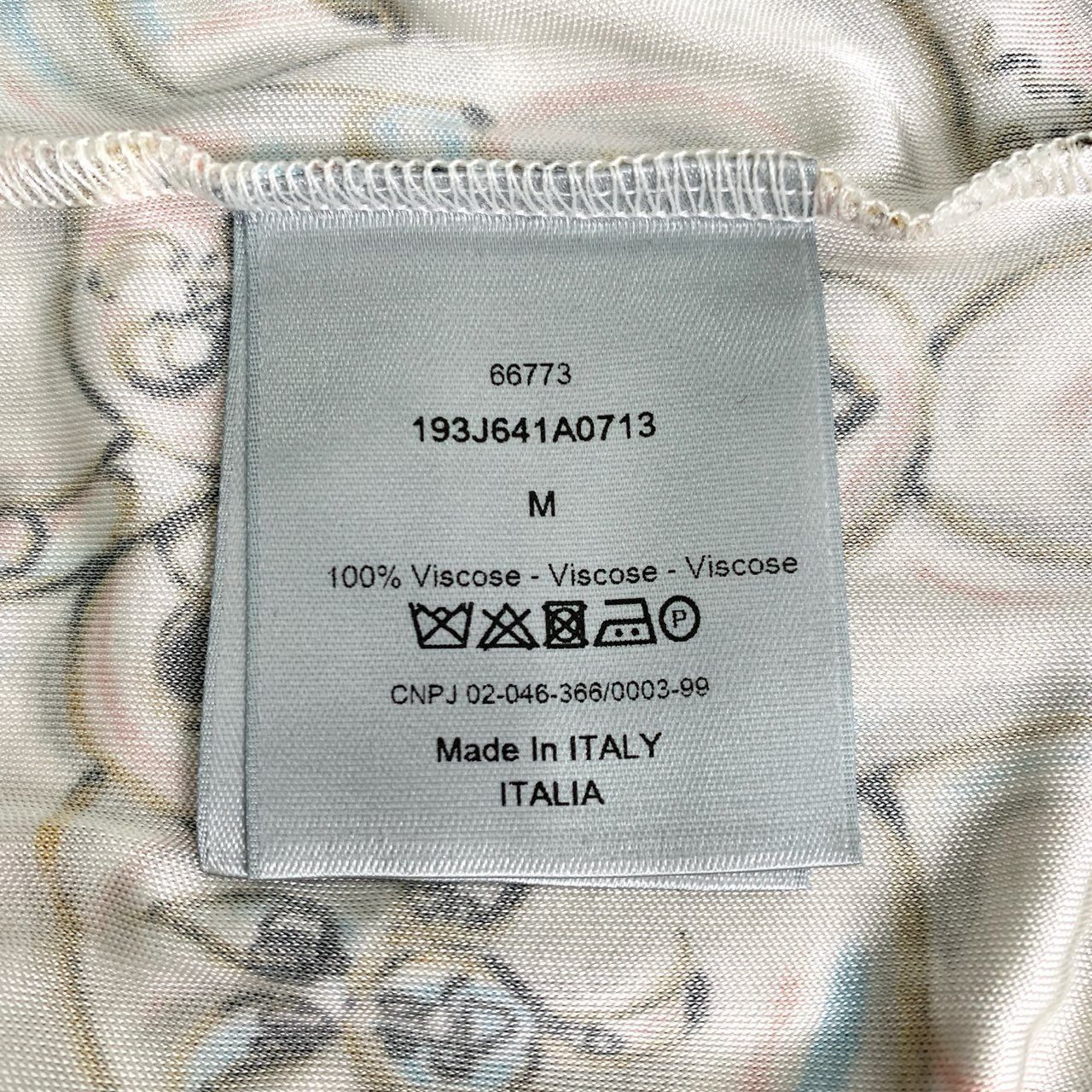 Dior Dior x Kenny Scharf Bull Graphic Print Color-Block High-Neck Size M / US 6-8 / IT 42-44 - 4 Thumbnail