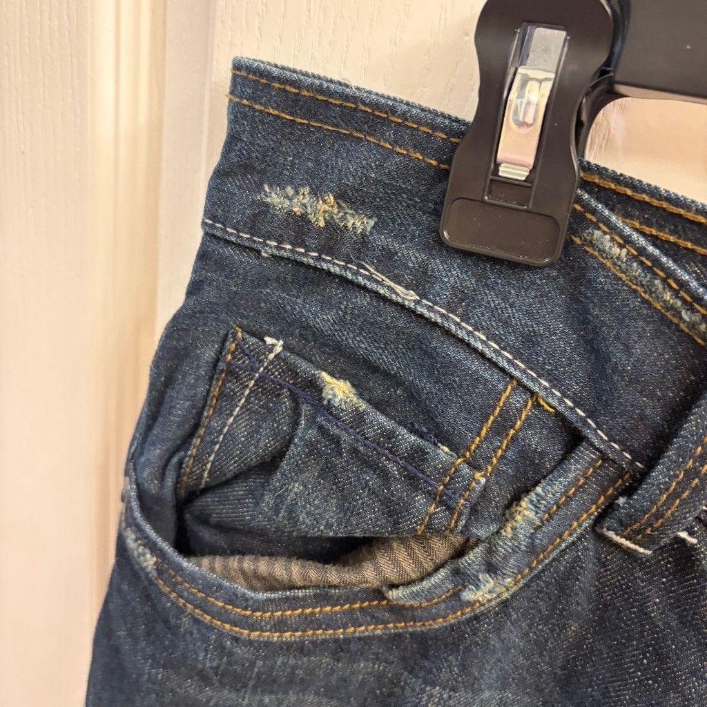 Aeropostale Men's Aeropostale Blue Driggs Slim Bootcut Jeans Waist 38 Size US 38 / EU 54 - 3 Thumbnail