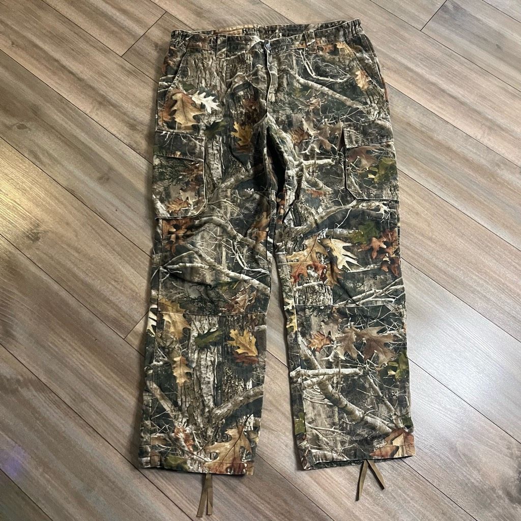 Redhead Redhead Green Camo Casual Pants Men 40x32 Size US 40 / EU 56 - 2 Thumbnail