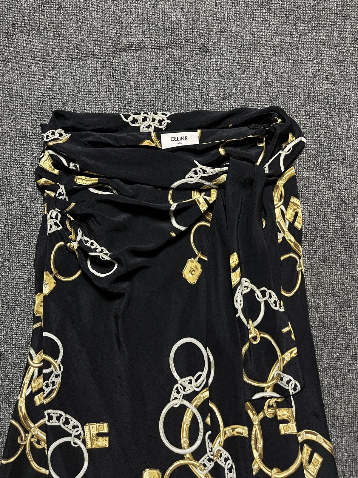 Celine Celine Knot Skirt Size 26" / US 2 / IT 38 - 4 Thumbnail