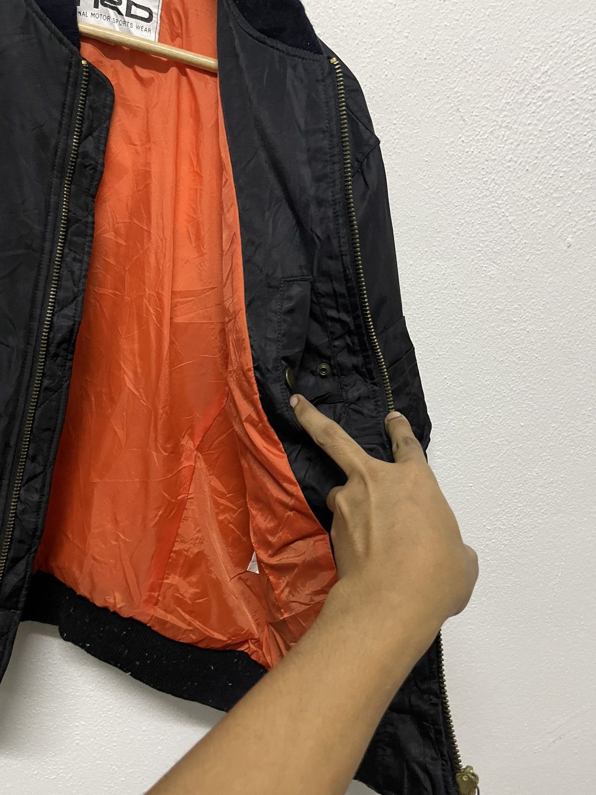 Japanese Brand 90s TOYOTA TRD RACING BOMBER JACKET TYPE MA-1 Size US M / EU 48-50 / 2 - 18 Thumbnail