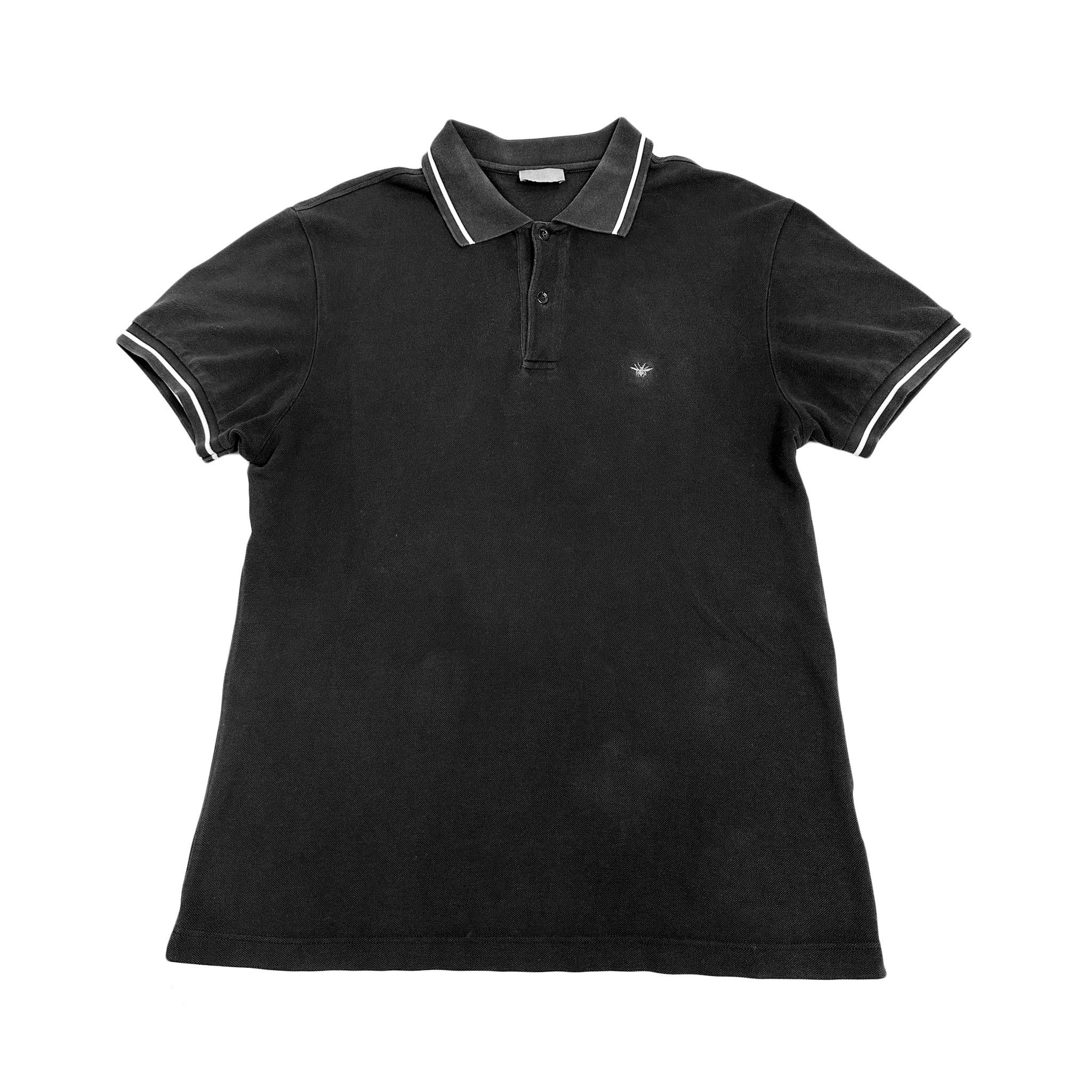 Dior Homme Bee Embroidery Polo Shirt
