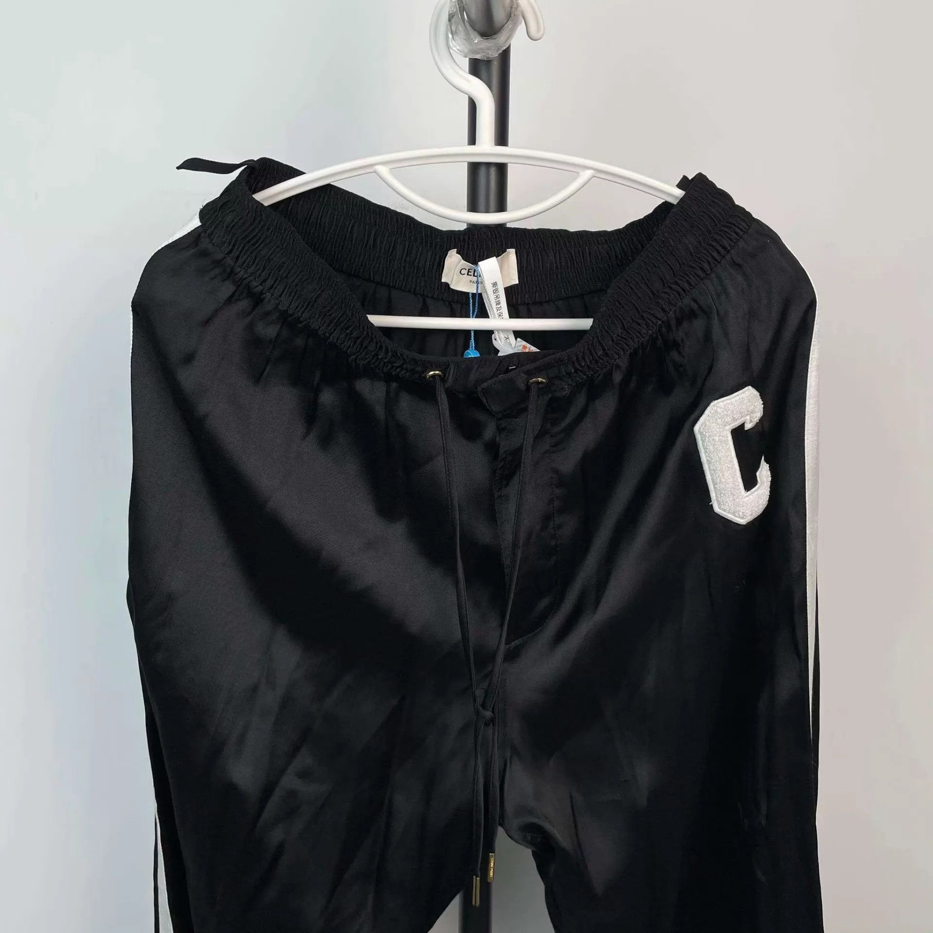 Celine Celine viscose sweatpants 160 black Size 26" / US 2 / IT 38 - 3 Thumbnail