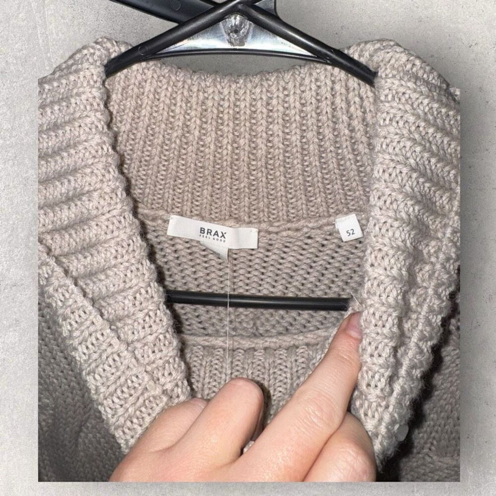 BRAX NWT BRAX Men’s Wool Blend Knit Sweater- Size 52/Large Size US L / EU 52-54 / 3 - 4 Thumbnail