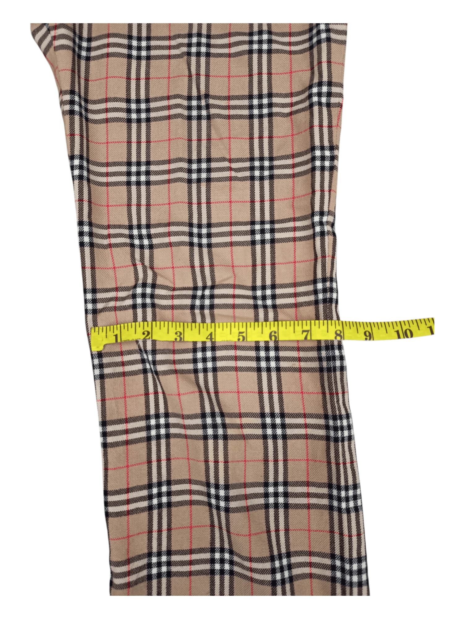 Burberry 🔥VINTAGE BURBERRY NOVA CHECK BLUE LABEL Japan Wool Pants Size 26" / US 2 / IT 38 - 21 Thumbnail
