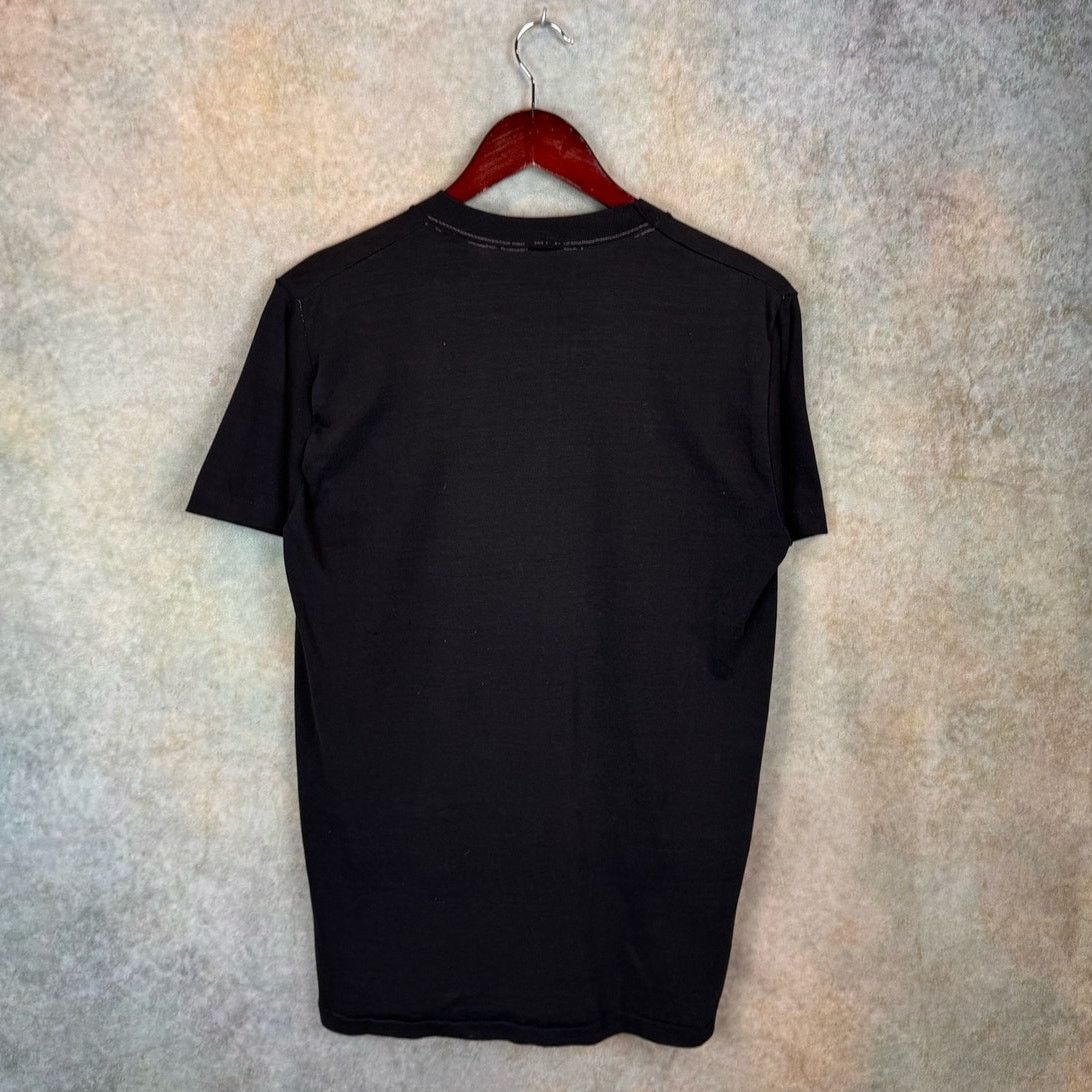 Vintage VTG 80s Pittsburgh Steelers NFL T Shirt Sz M Black Size US M / EU 48-50 / 2 - 2 Thumbnail
