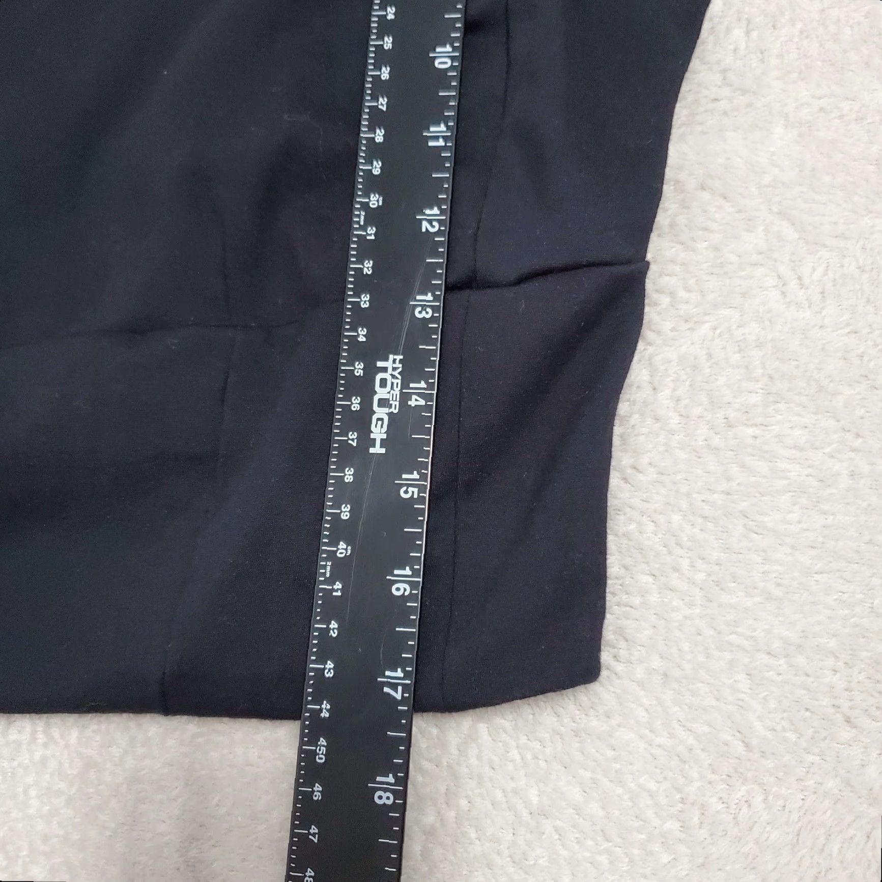 Bailey 44 Bailey 44 Top Women XL Black Cropped Square Neck Rayon Blend Side Zip Stretch Tank Shirt Size XL / US 12-14 / IT 48-50 - 7 Thumbnail