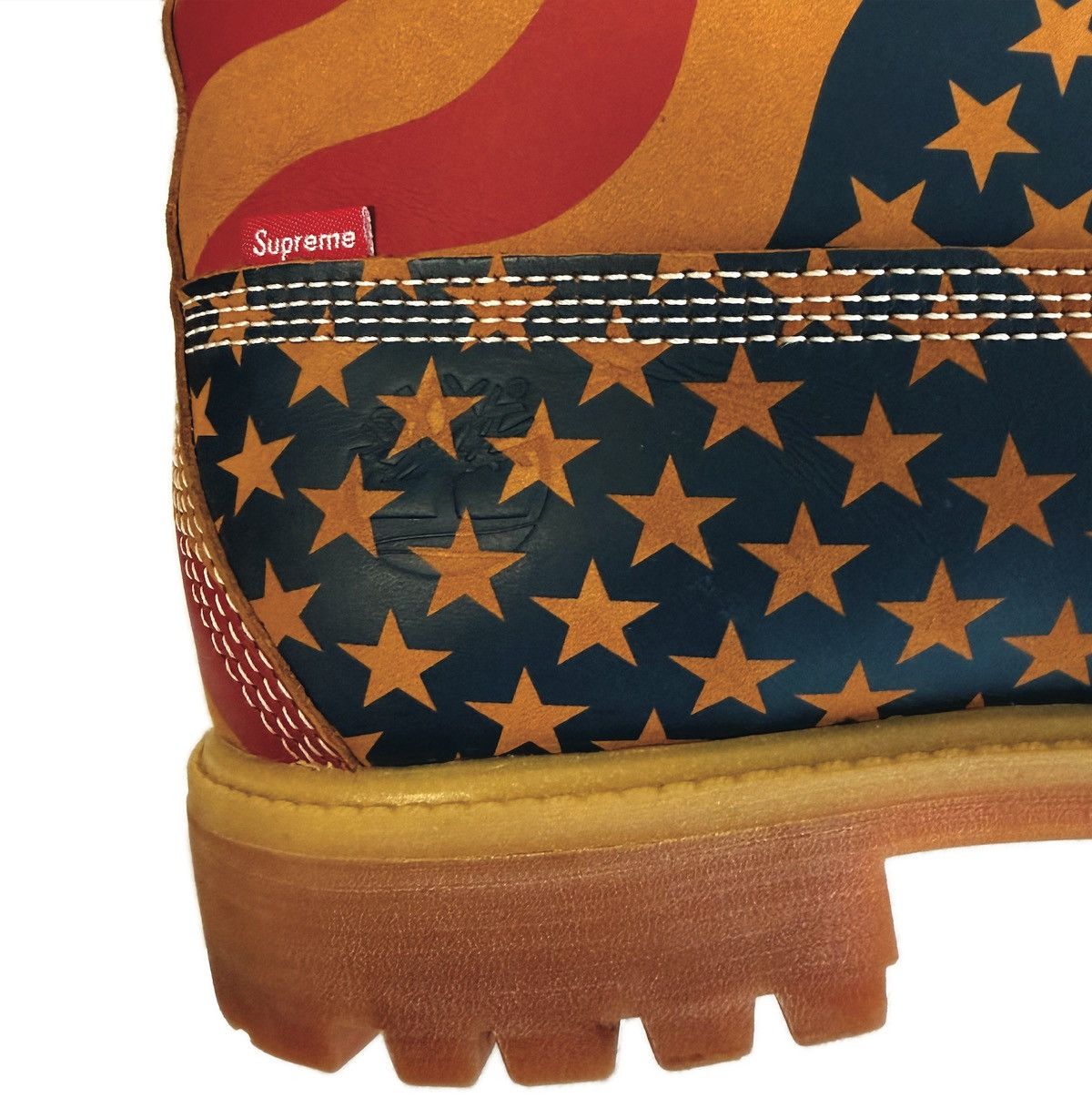 Supreme × Timberland Supreme × Timberland American Flag 6” Boots Size US 10.5 / EU 43-44 - 9 Thumbnail