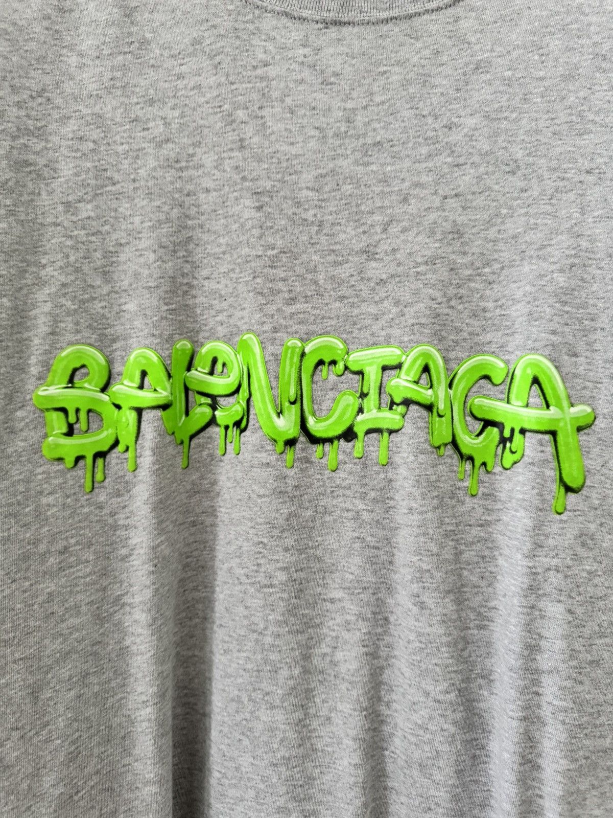 Balenciaga Balenciaga Slime Tee Size US XXL / EU 58 / 5 - 2 Thumbnail