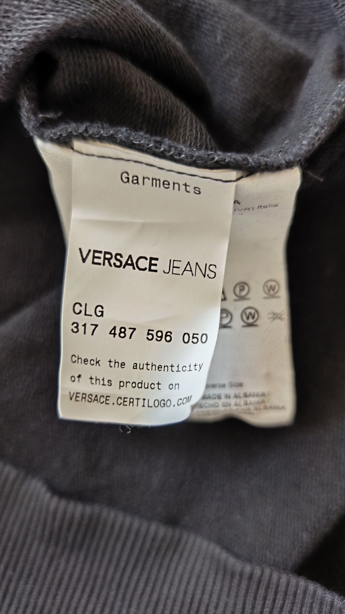 Versace Jeans Couture Versace Jeans Mens Sweatshirt Size L Size US L / EU 52-54 / 3 - 4 Thumbnail