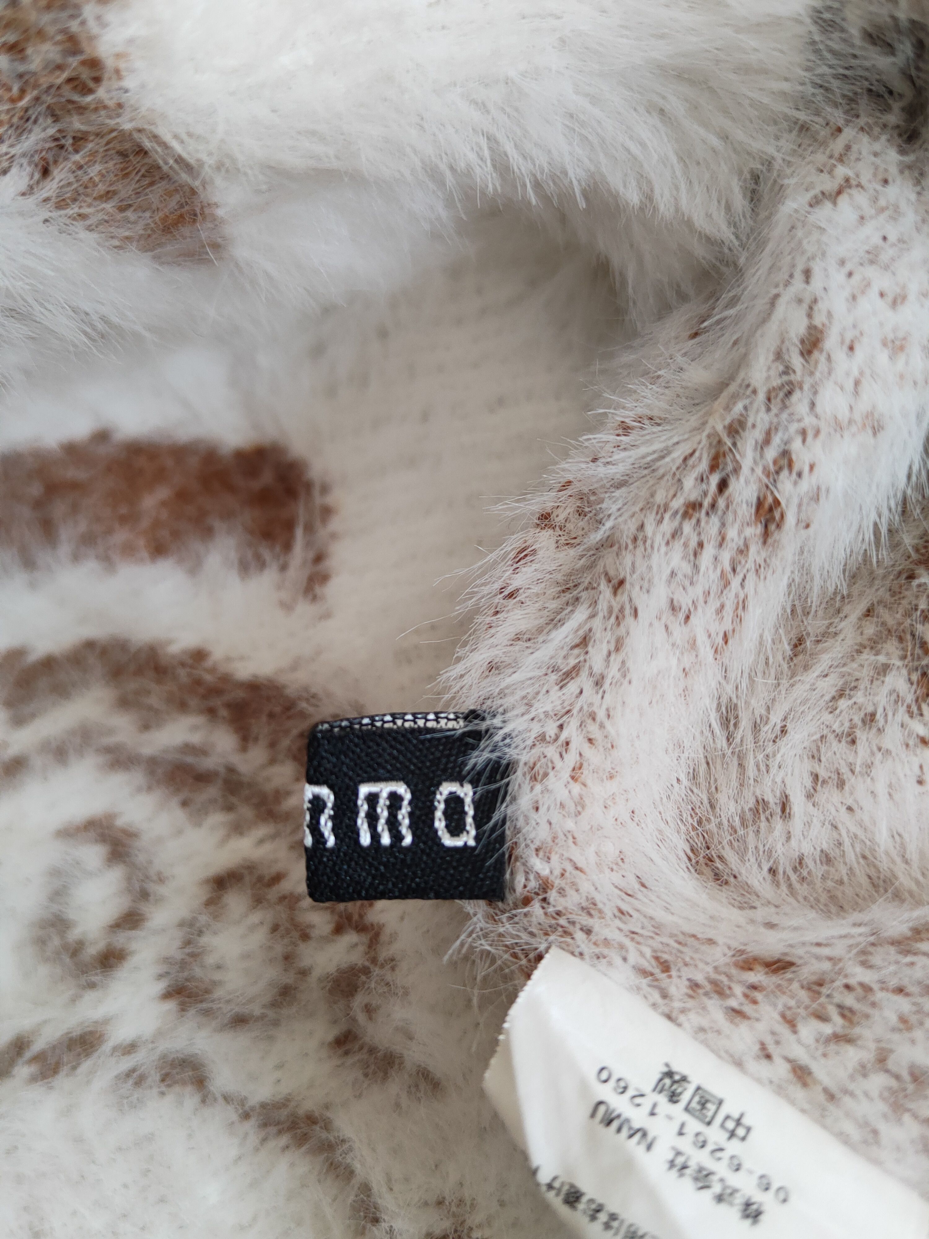 Homespun Knitwear × Japanese Brand Comma White Brown Shag Shaggy Fur Mohair Knitwear #S2004 Size M / US 6-8 / IT 42-44 - 12 Thumbnail