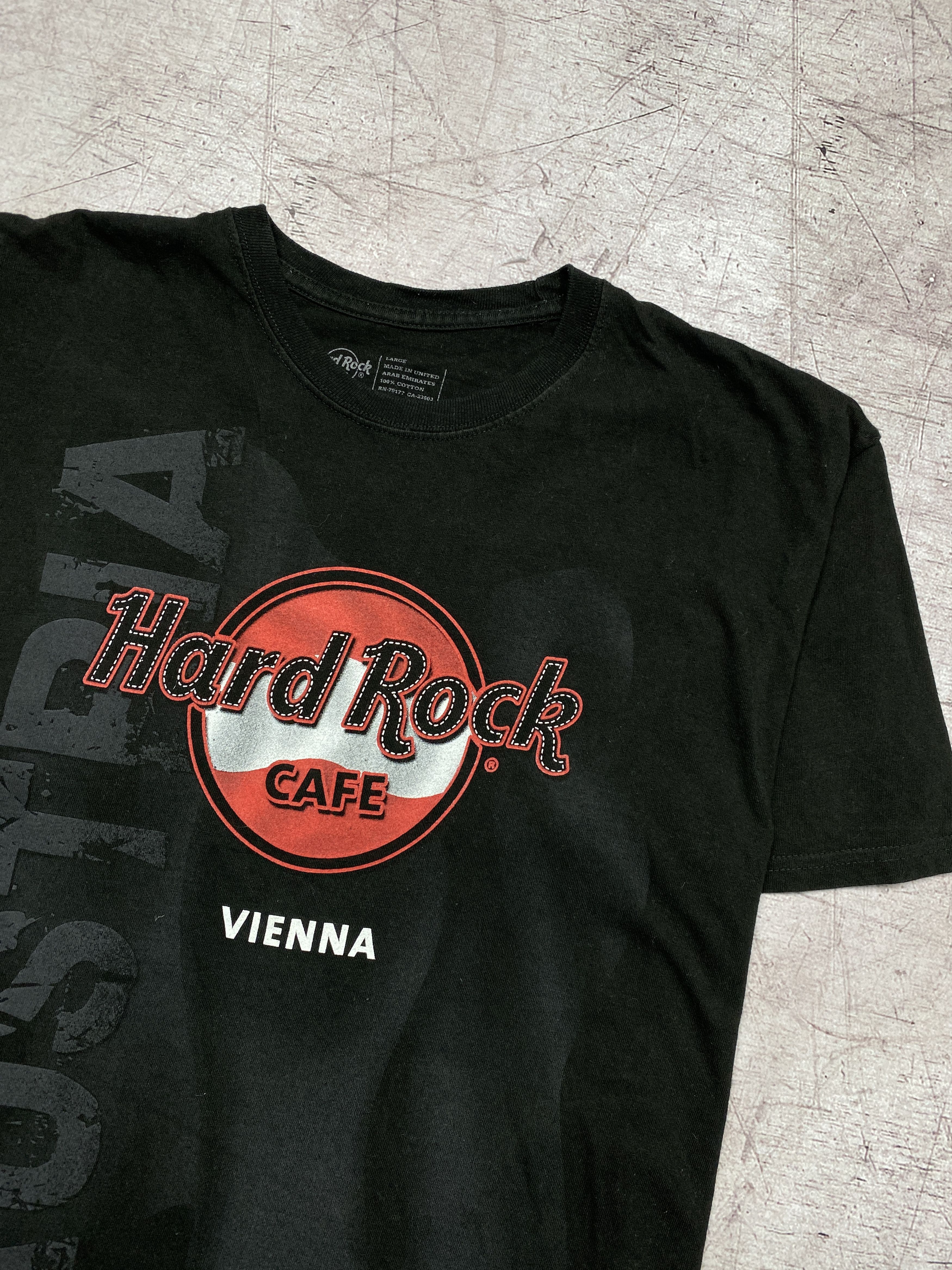 Hard Rock Cafe × Vintage Hard Rock Cafe Vienna vintage t-shirt tee Size US L / EU 52-54 / 3 - 2 Thumbnail
