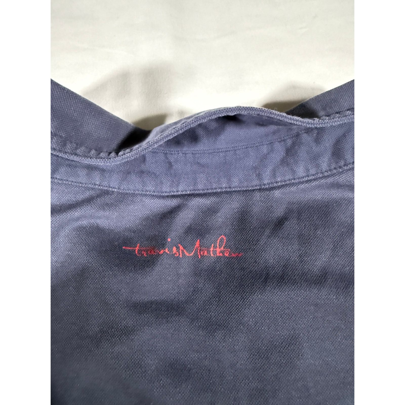 TravisMathew TravisMathew Polo XL Navy Blue American Flag Pocket Golf Size US XL / EU 56 / 4 - 5 Thumbnail