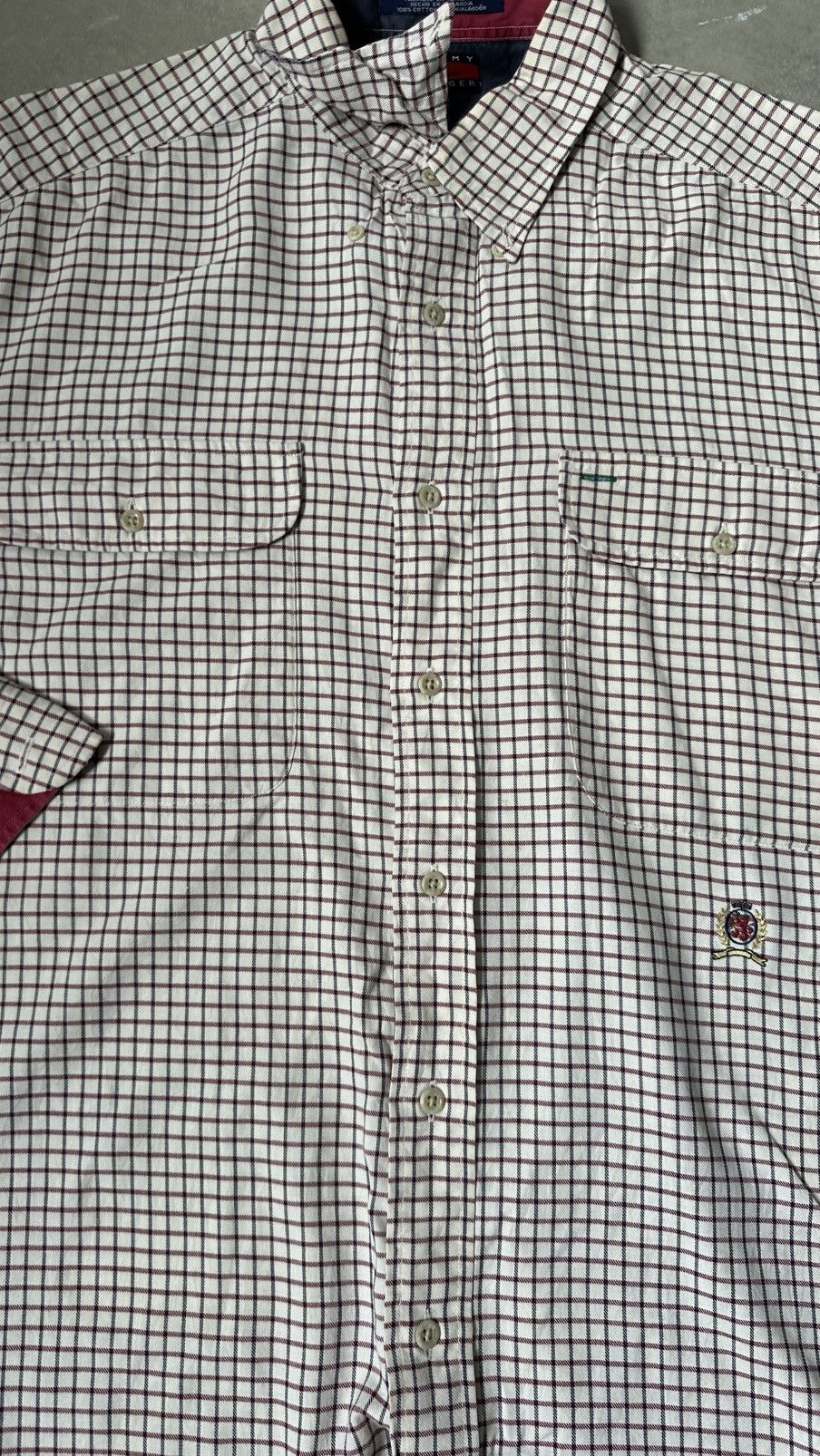 Tommy Hilfiger VINTAGE TOMMY HILFIGER CHECKERED SHIRT Size US XXL / EU 58 / 5 - 5 Thumbnail