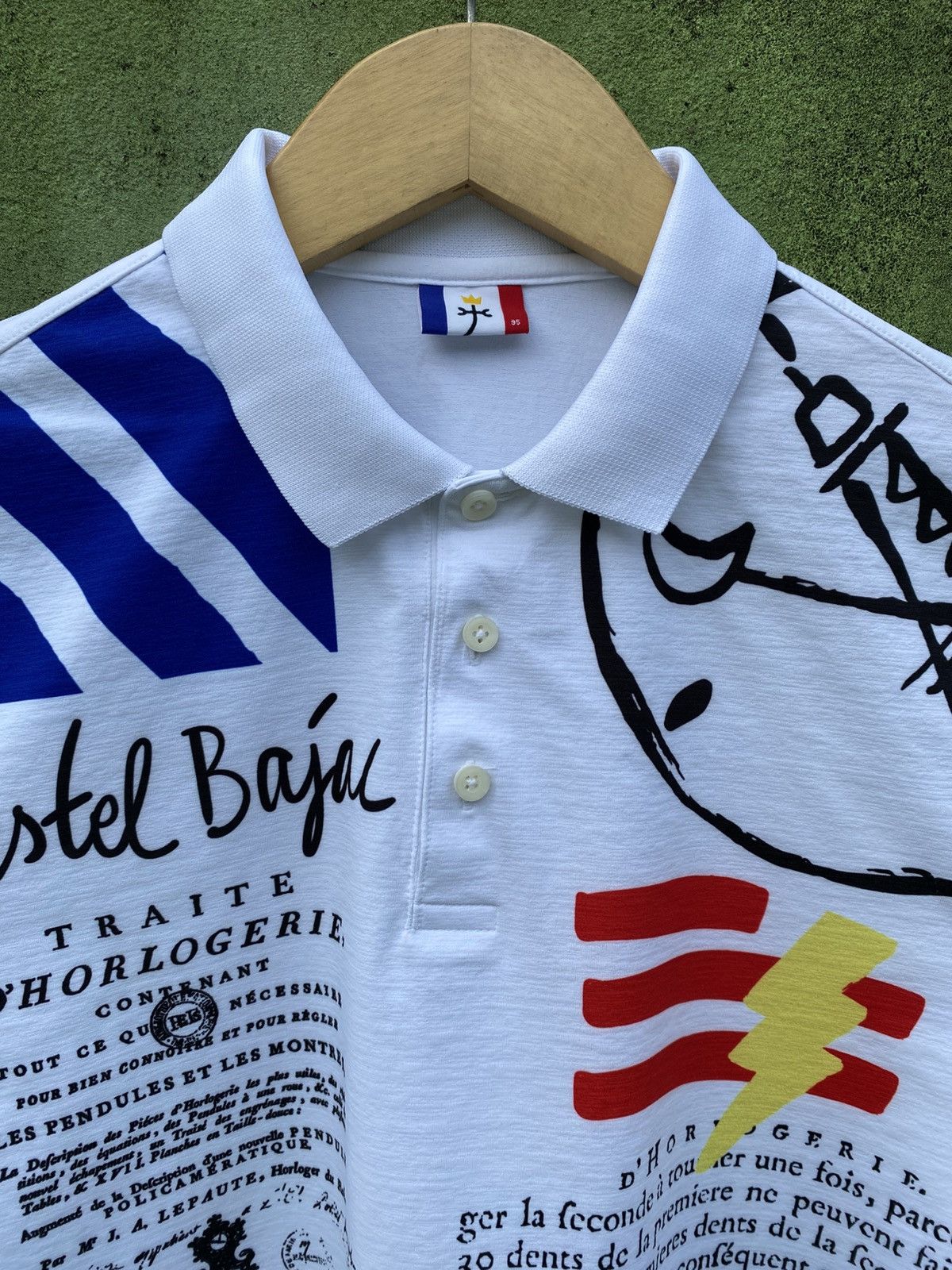 Jean Charles De Castelbajac Jean Charles De Castelbajac Polo Art Rare Designer Piece Size US M / EU 48-50 / 2 - 3 Thumbnail