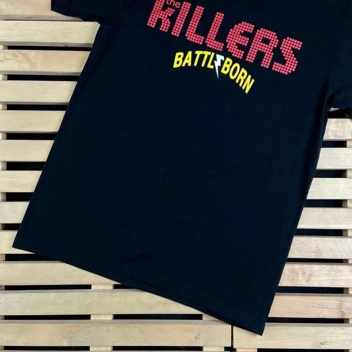 Band Tees Mens Vintage T Shirt The Killers Battle Born Size M Size US M / EU 48-50 / 2 - 3 Thumbnail