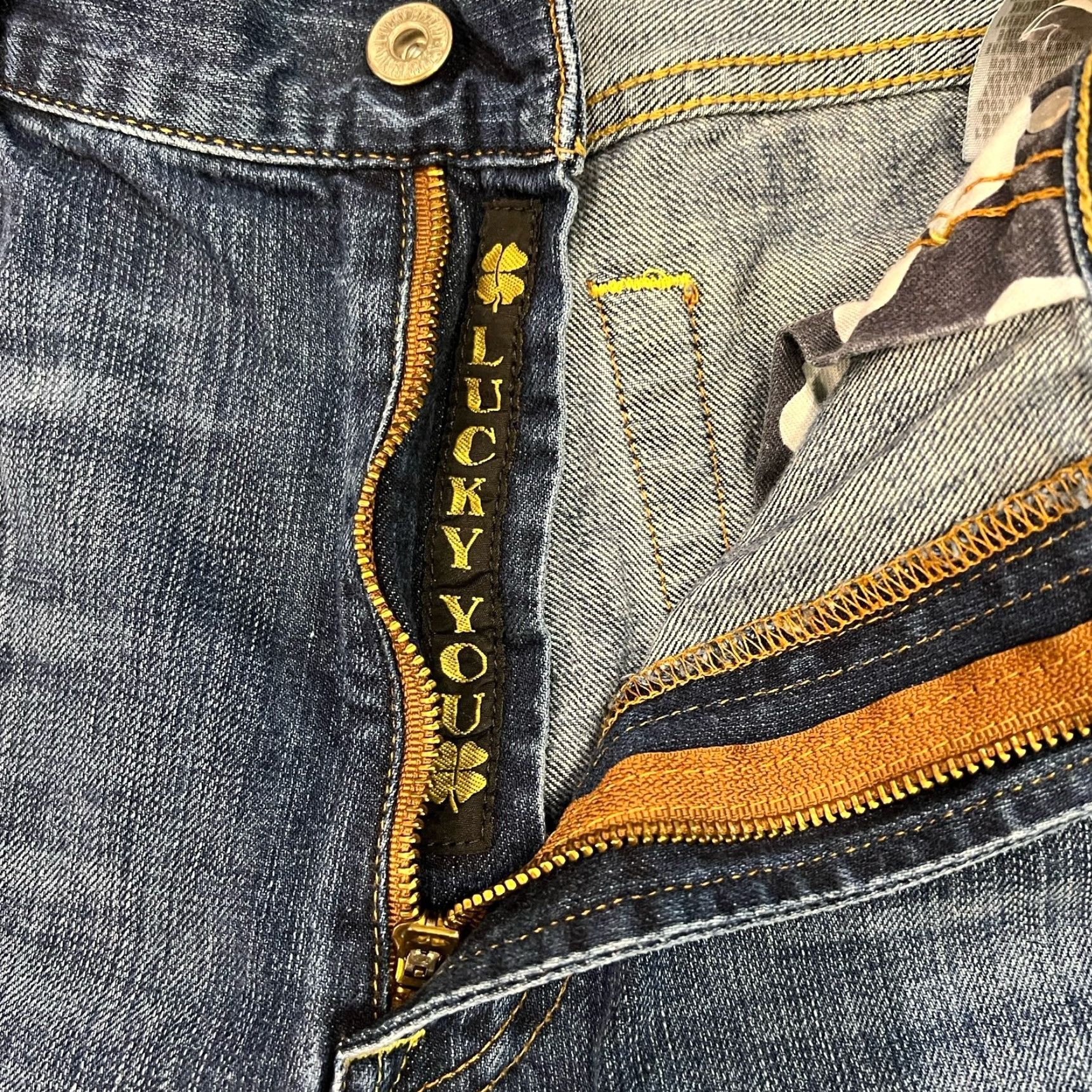 Lucky Brand Lucky Brand Men’s Jeans Size 36 X 30 Straight Fit Blue Denim Classic American Preppy Clothing Size US 36 / EU 52 - 5 Thumbnail