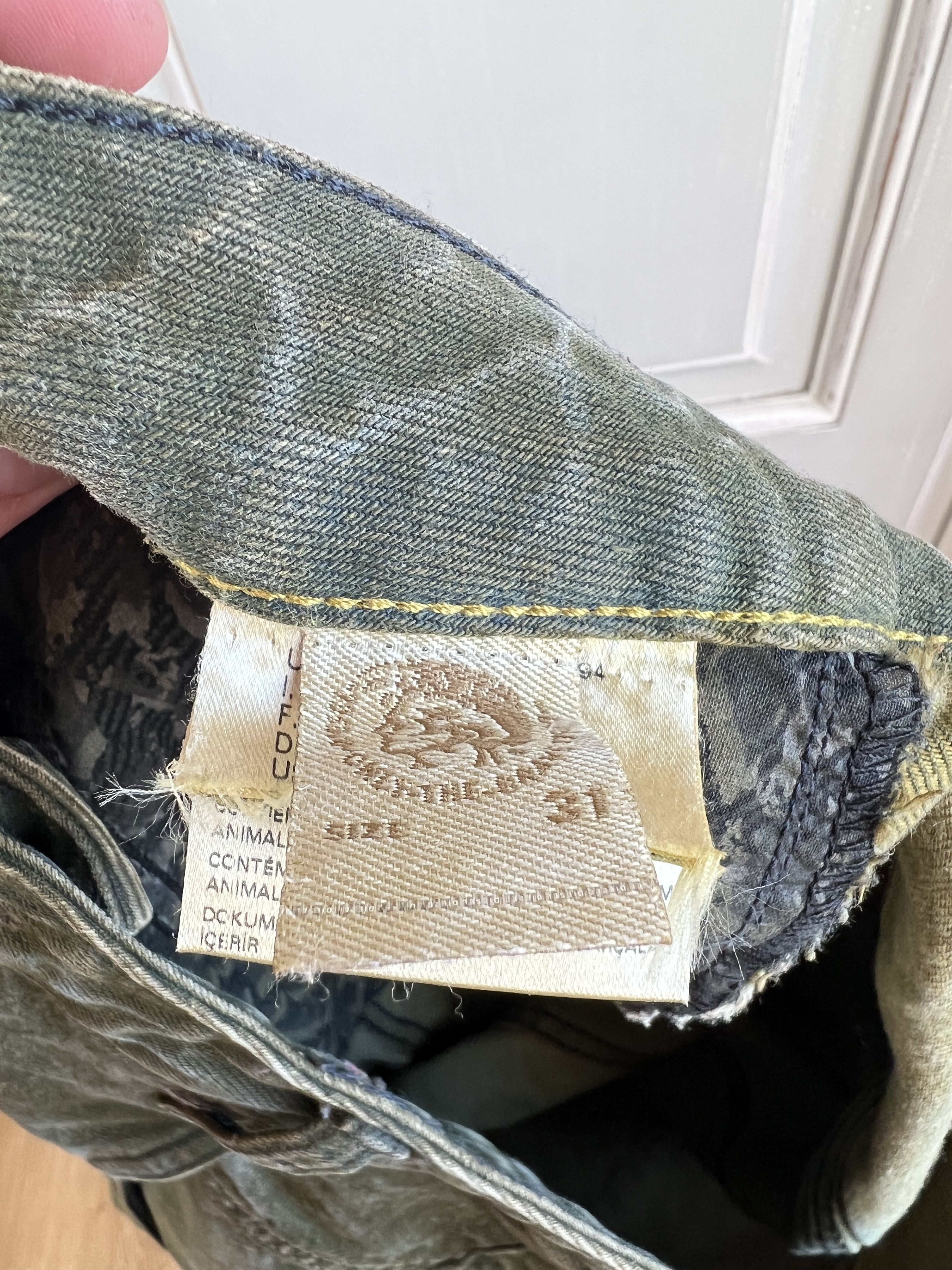 Diesel VINTAGE AVANGRADE DIESEL TRASHED DENIM Size US 32 / EU 48 - 13 Thumbnail