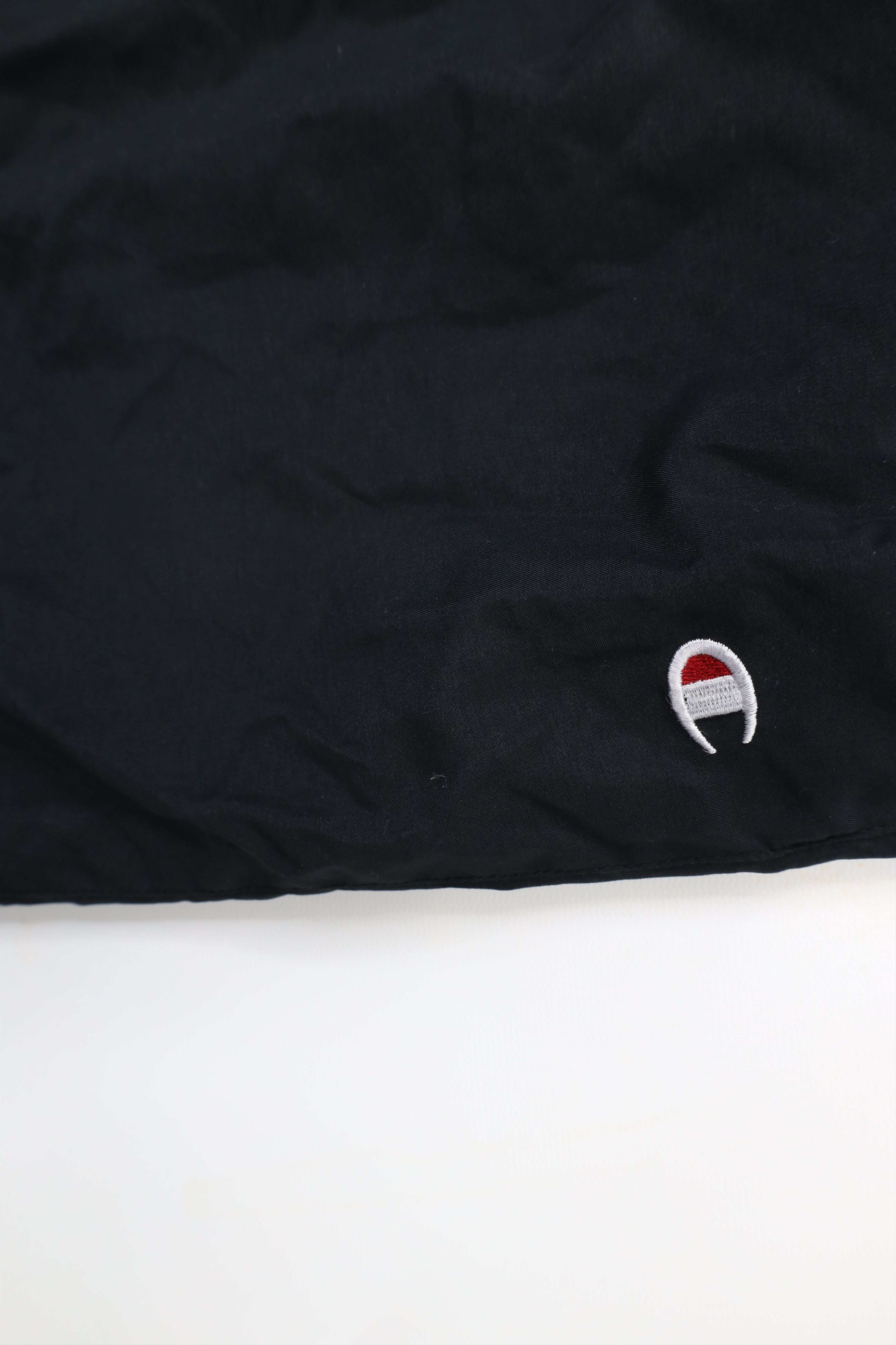 Champion × Vintage Vintage 90s Champion Classic Logo Lined Wide Leg Pants Black Size US 38 / EU 54 - 6 Thumbnail
