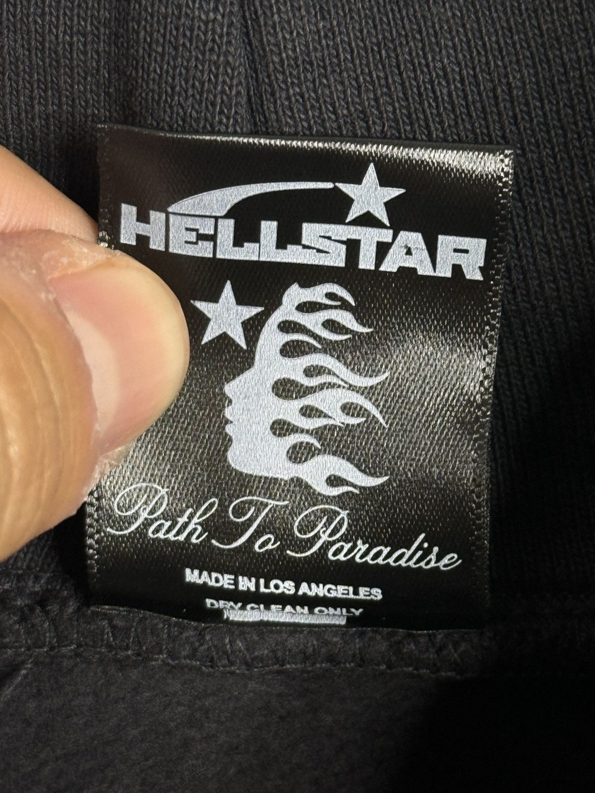 HELLSTAR Hellstar Studios Basic Logo Hoodie Vintage Black Size US M / EU 48-50 / 2 - 5 Thumbnail