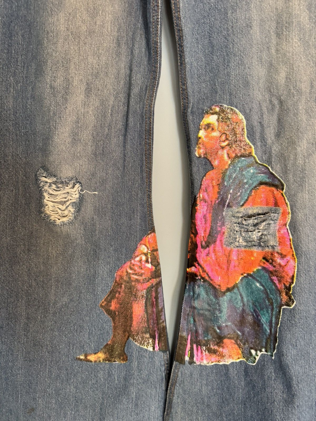 Japanese Brand YORI Holy Spirit Flared Denim Size US 32 / EU 48 - 2 Thumbnail