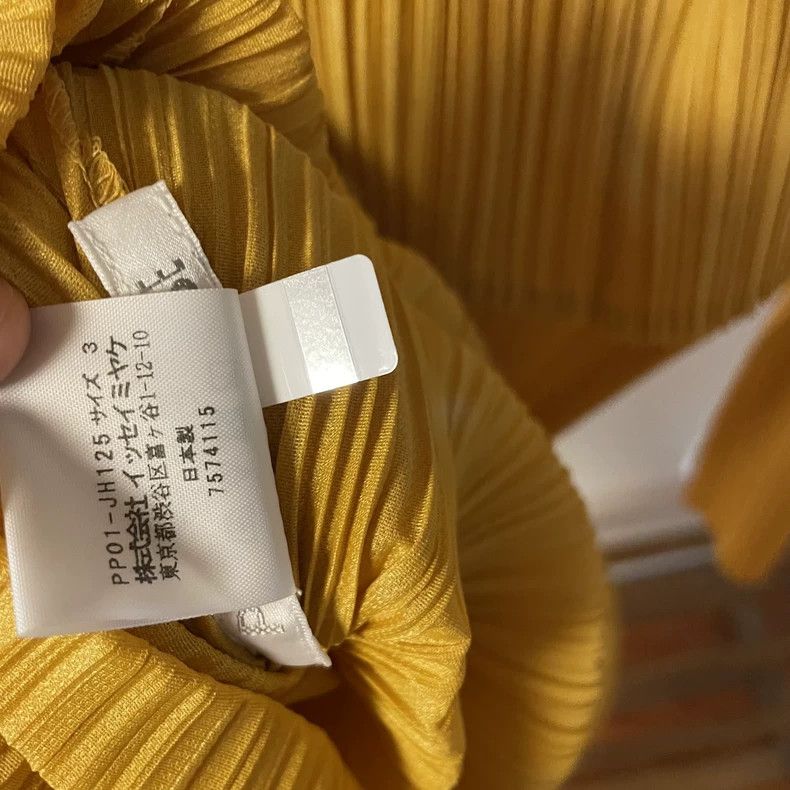 Issey Miyake Issey Miyake Yellow dress Size L / US 10 / IT 46 - 8 Thumbnail