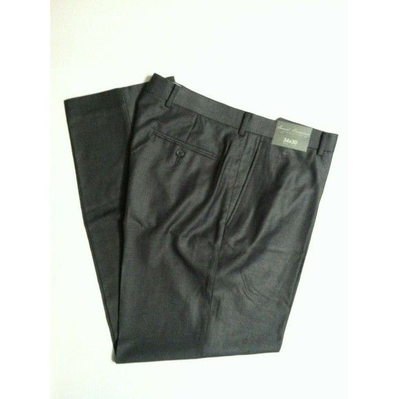 Daniel Cremieux DANIEL CREMIEUX NEW 66%PLYSTR34%VISCOSE DRESS PANTS 34/30 Size 34R - 1 Thumbnail